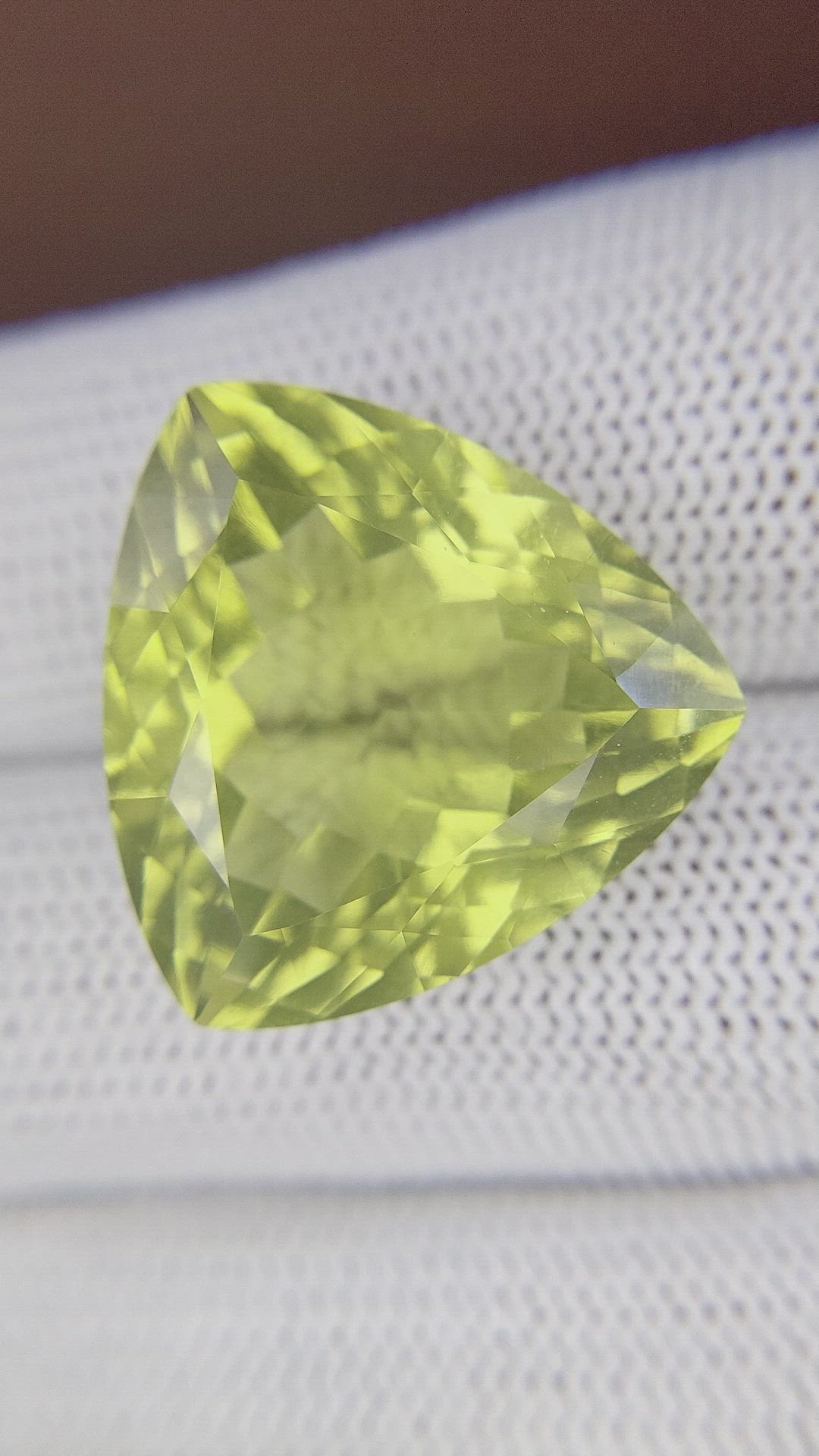 26.53 Ct. Lemon Quartz Size Video