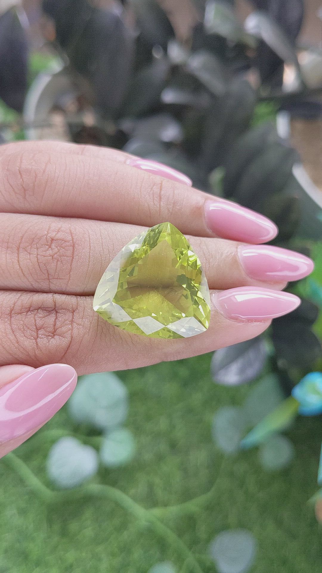 26.53 Ct. Lemon Quartz Size Video