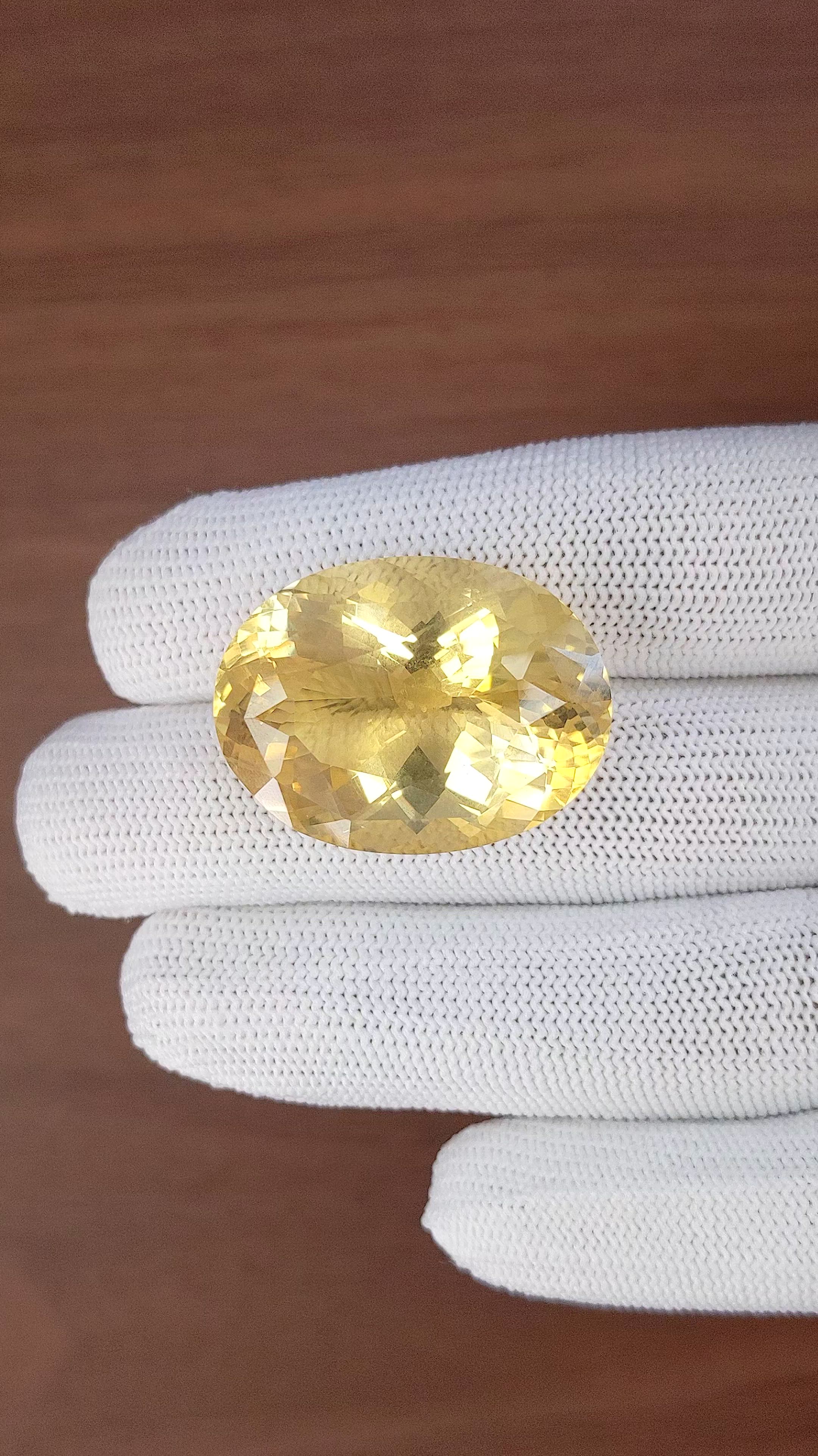 51.35 Ct. Brown Citrine Size Video