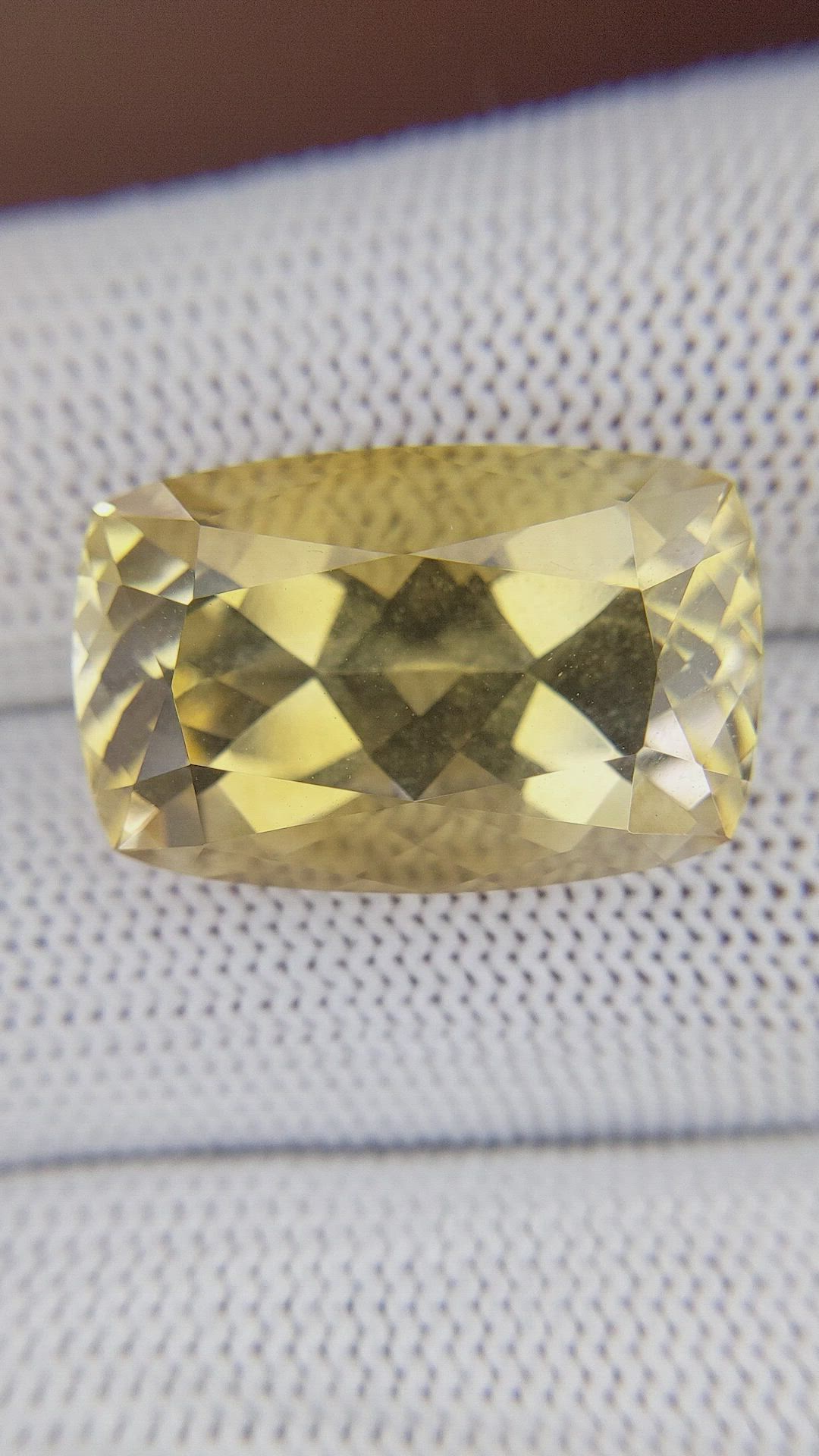 20.25 Ct. Yellowish Brown Citrine Size Video