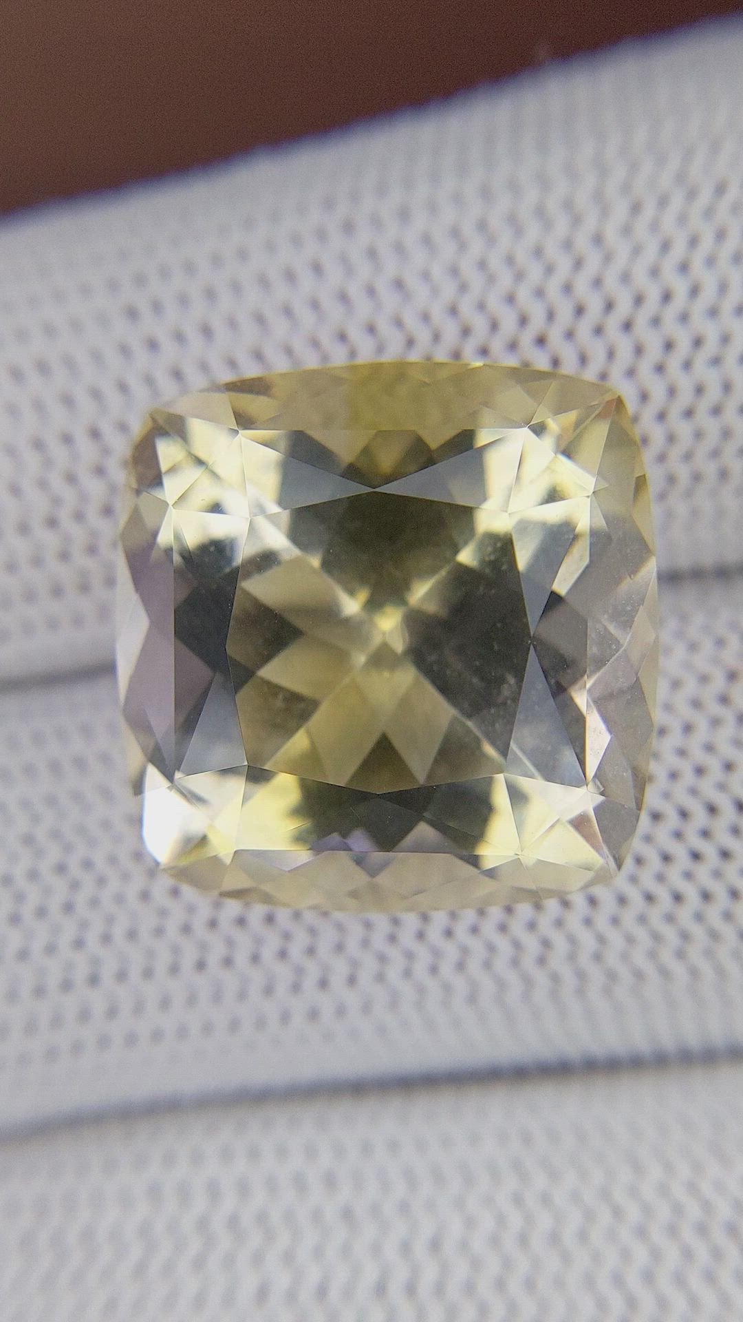 21.09 Ct. Yellow Citrine Size Video