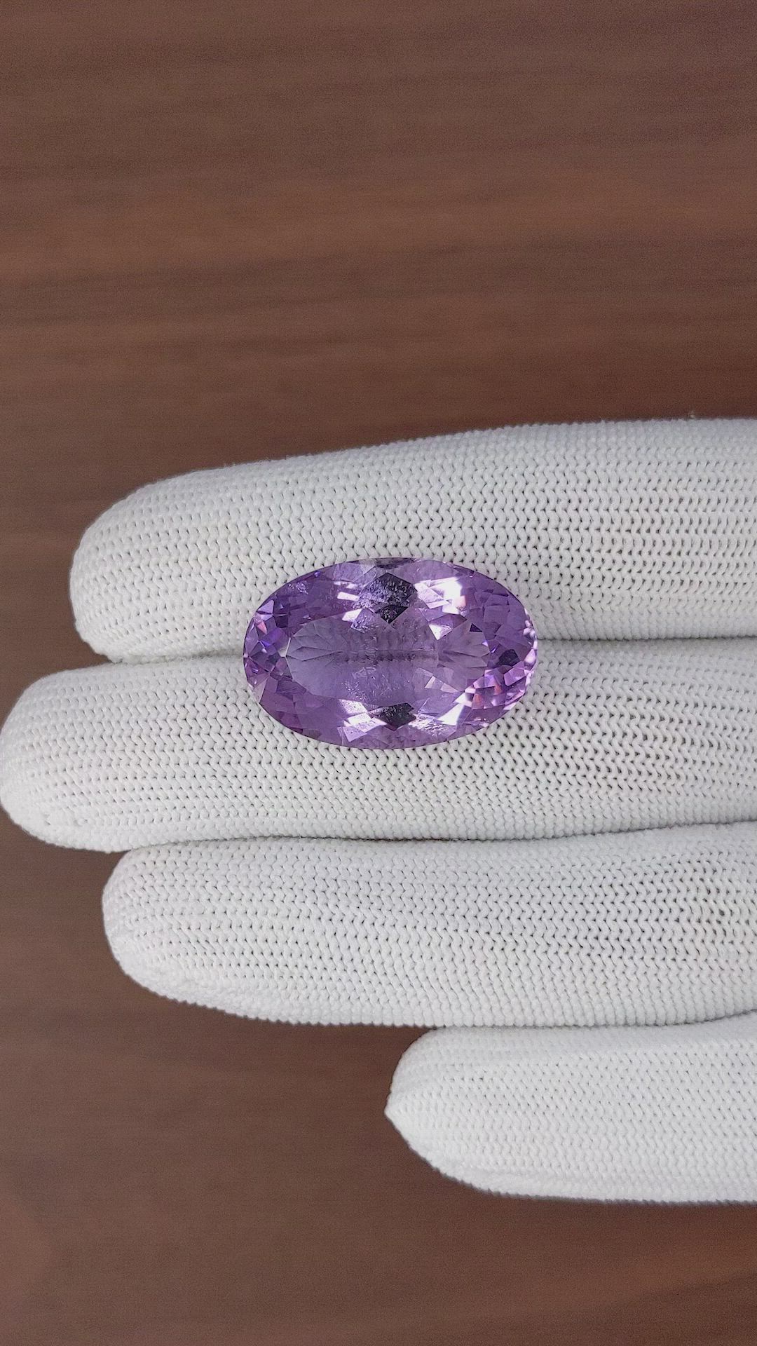 25.78 Ct. Purple Amethyst Size Video