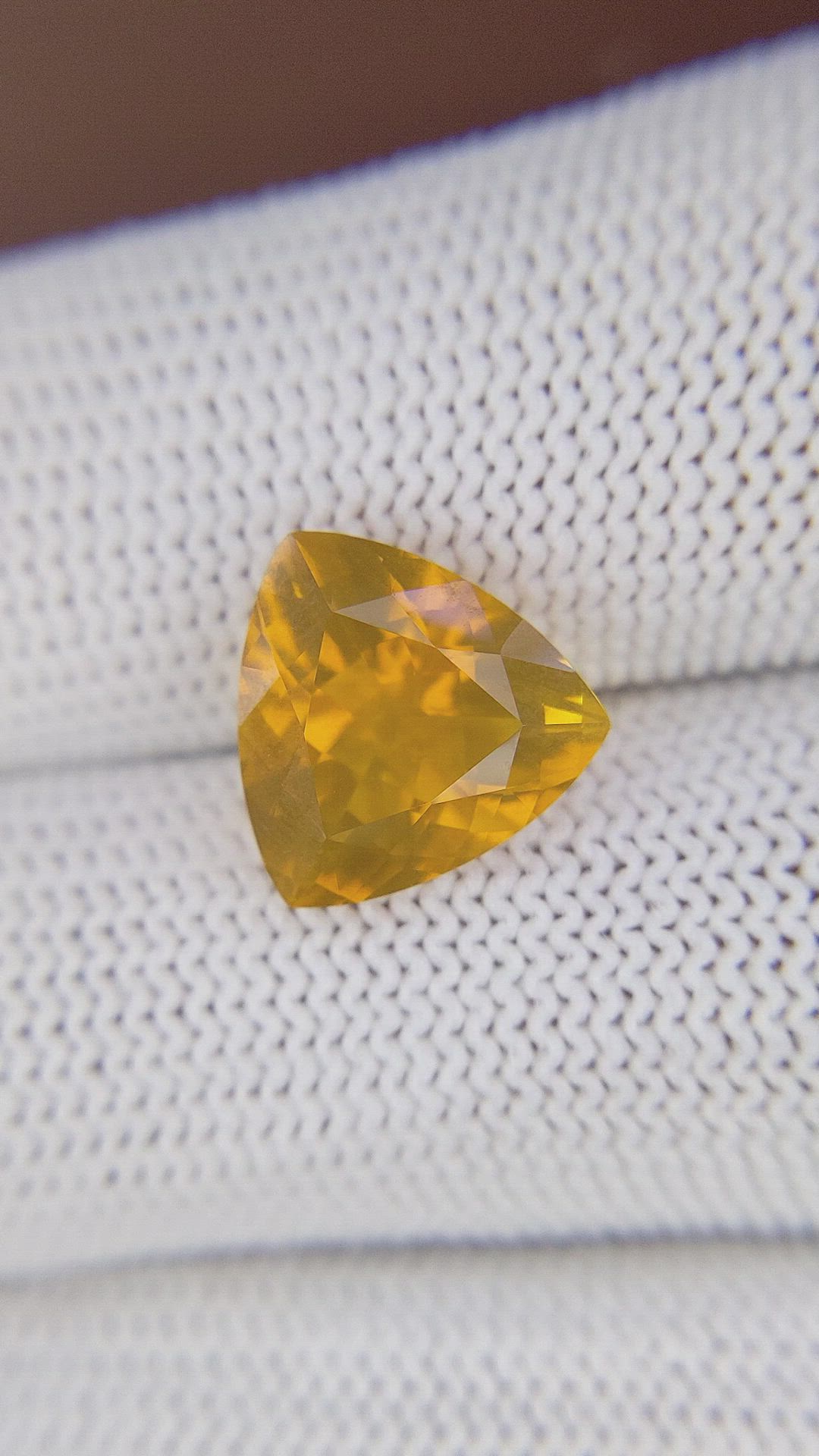 3.36 Ct. Orange Fire Opal from Mexico Size Video