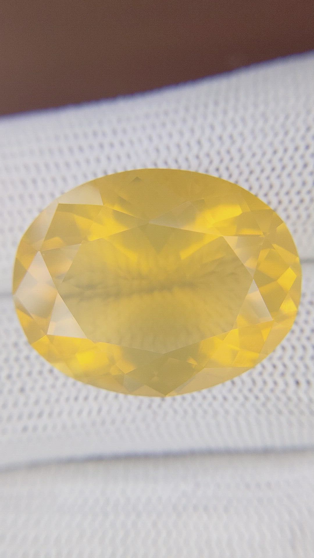 25.78 Ct. Orange Fire Opal from Mexico Size Video