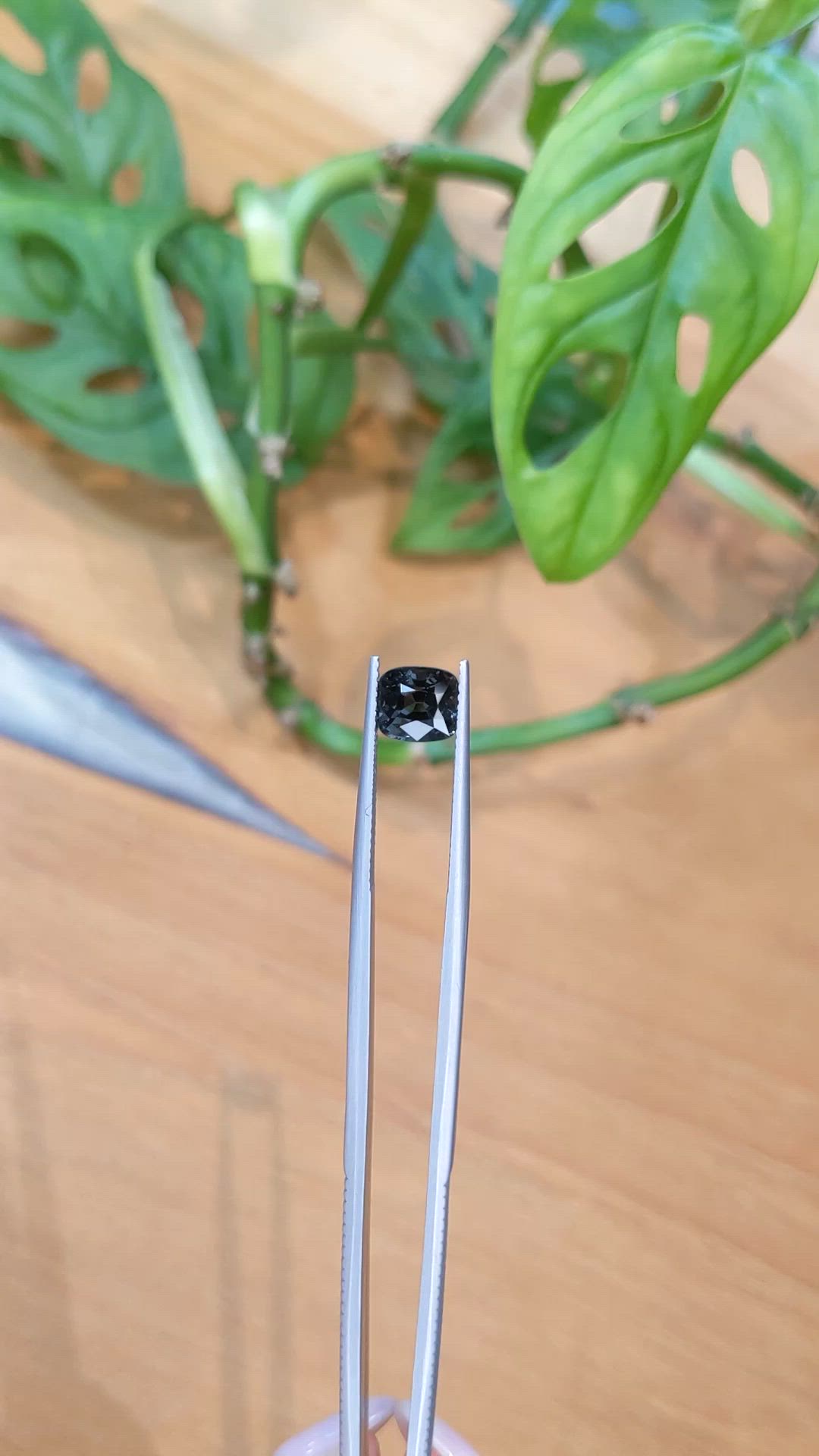 2.10 Ct. Green Spinel from Burma (Myanmar) Size Video
