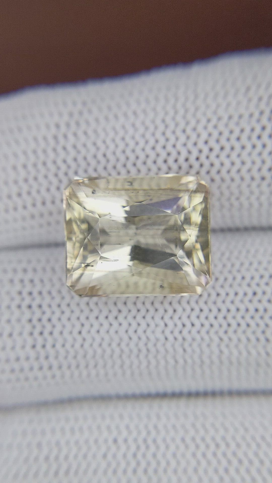 11.00 Ct. Brownish Yellow Scapolite from Ceylon (Sri Lanka) Size Video