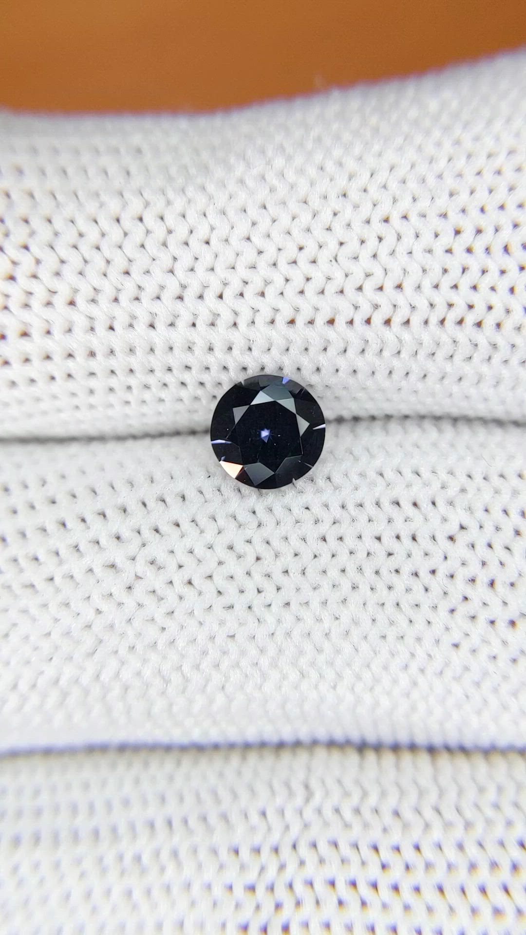 0.63 Ct. Greyish Blue Spinel from Ceylon (Sri Lanka) Size Video