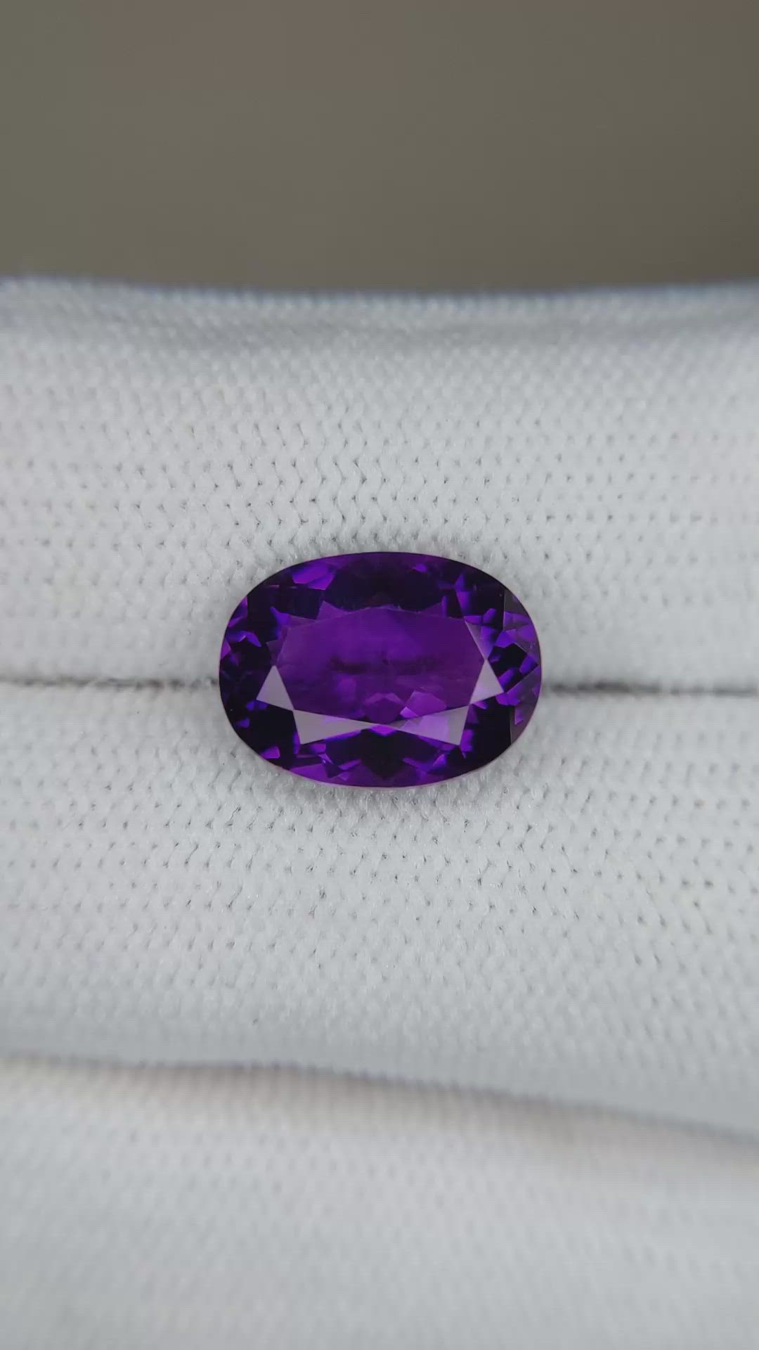 3.72 Ct. Purple Amethyst from Uruguay Size Video