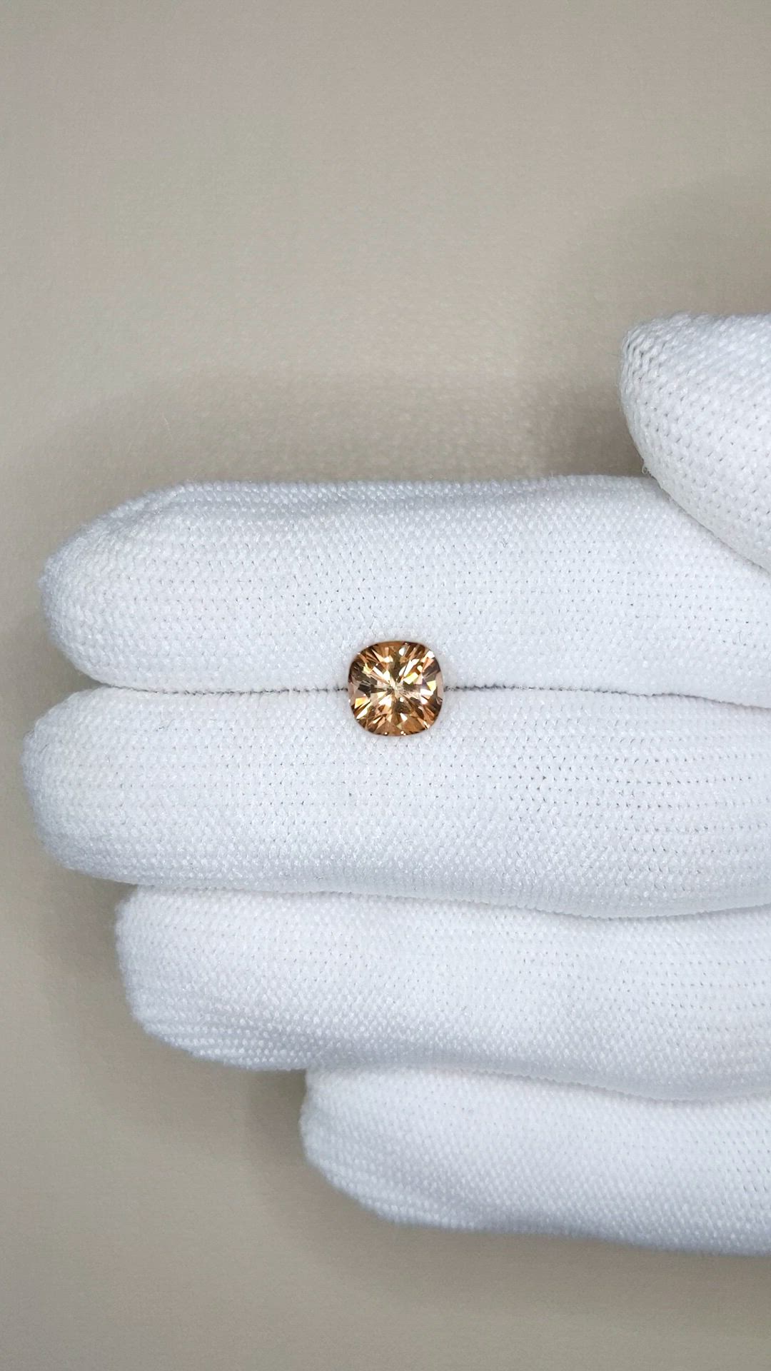 1.95 Ct. Brown Topaz from Brazil Size Video