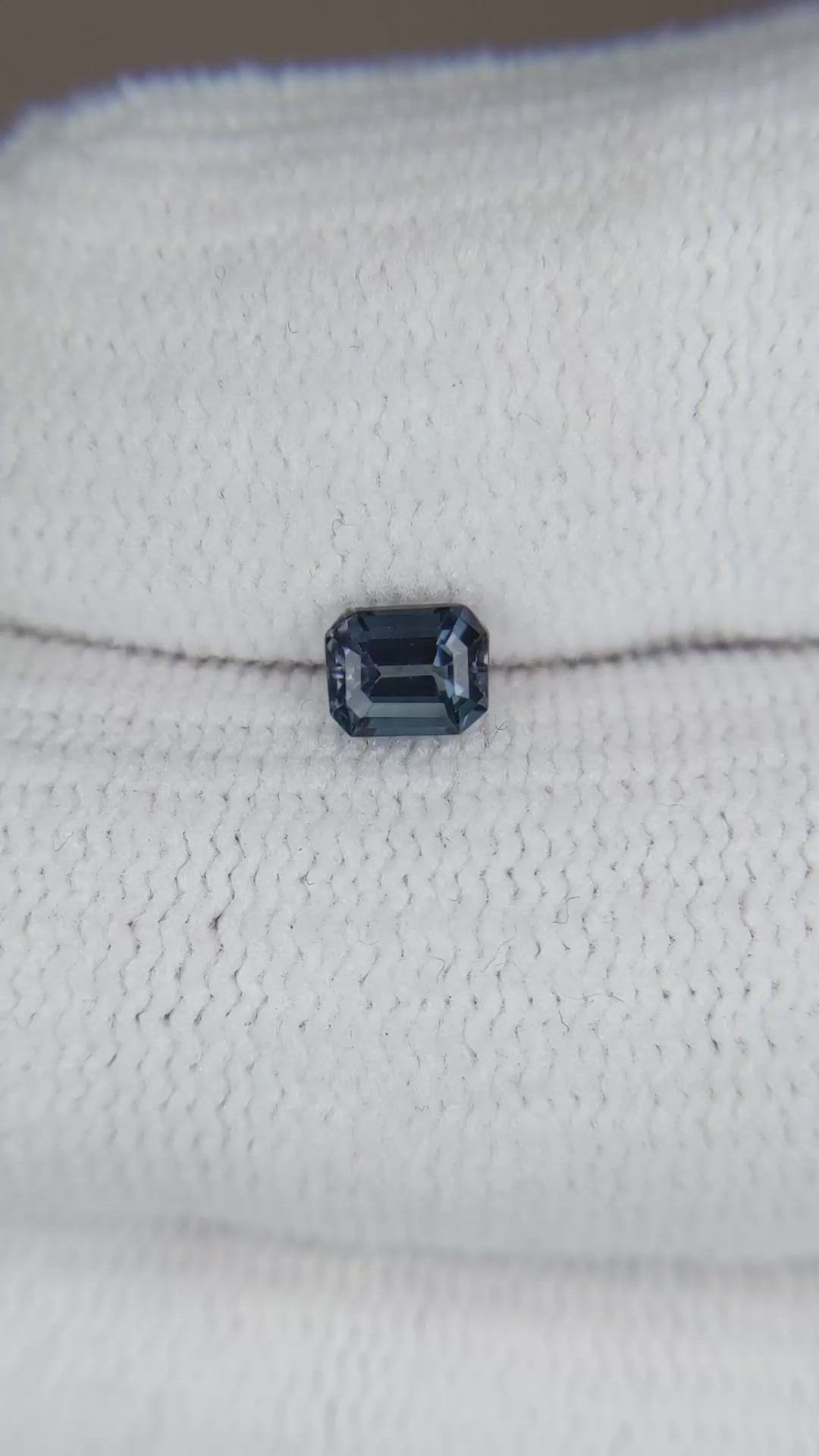 0.37 Ct. Greenish Blue Tourmaline from Mozambique Size Video
