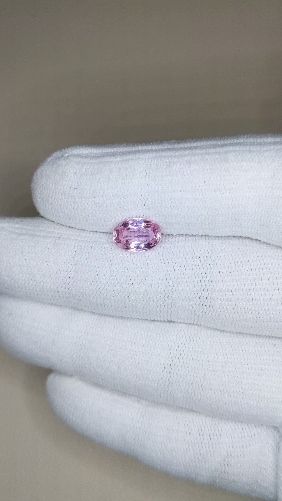 2.09 Ct. Pink Kunzite from Afghanistan Size Video