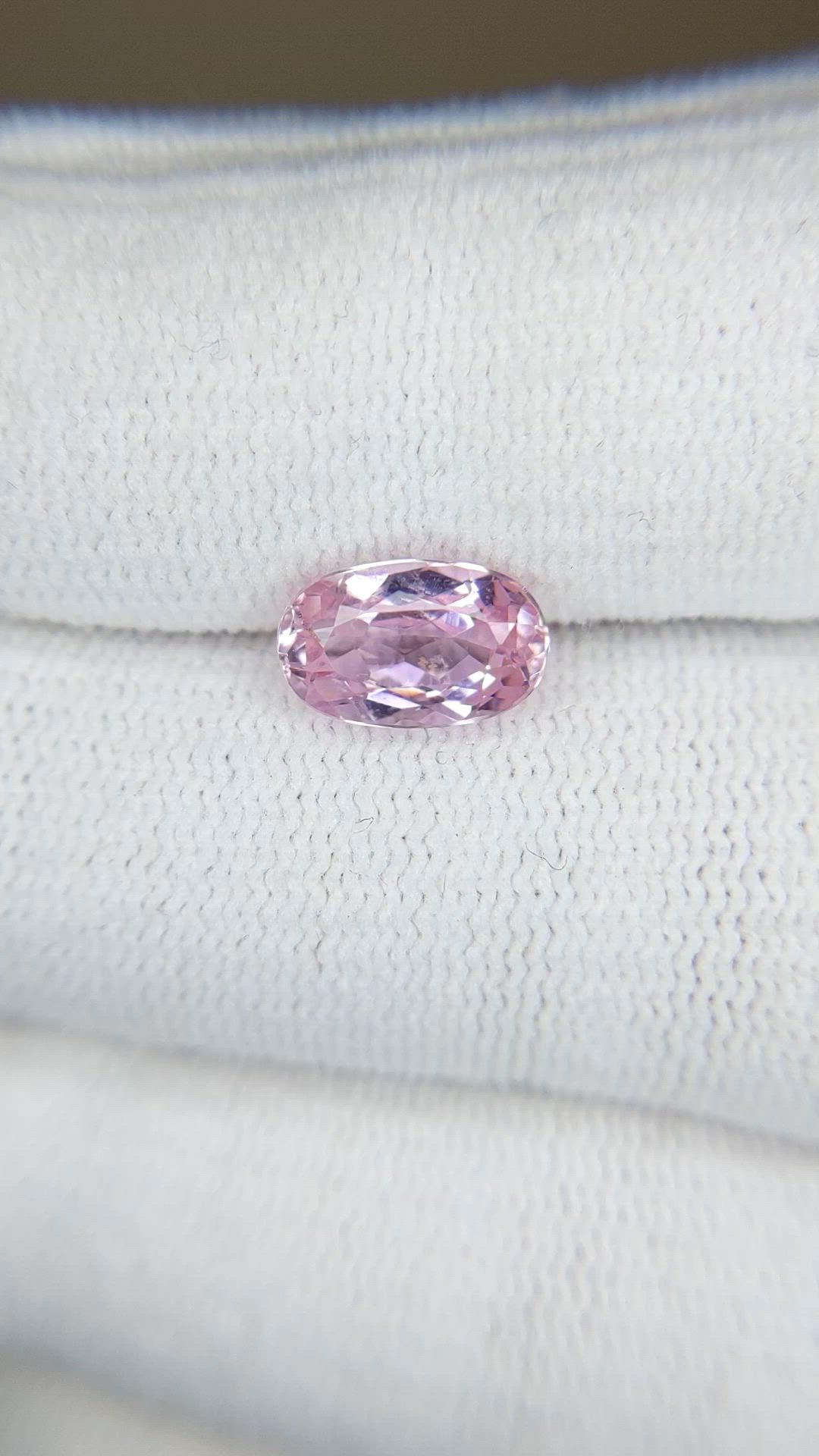 2.23 Ct. Pink Kunzite from Afghanistan Size Video