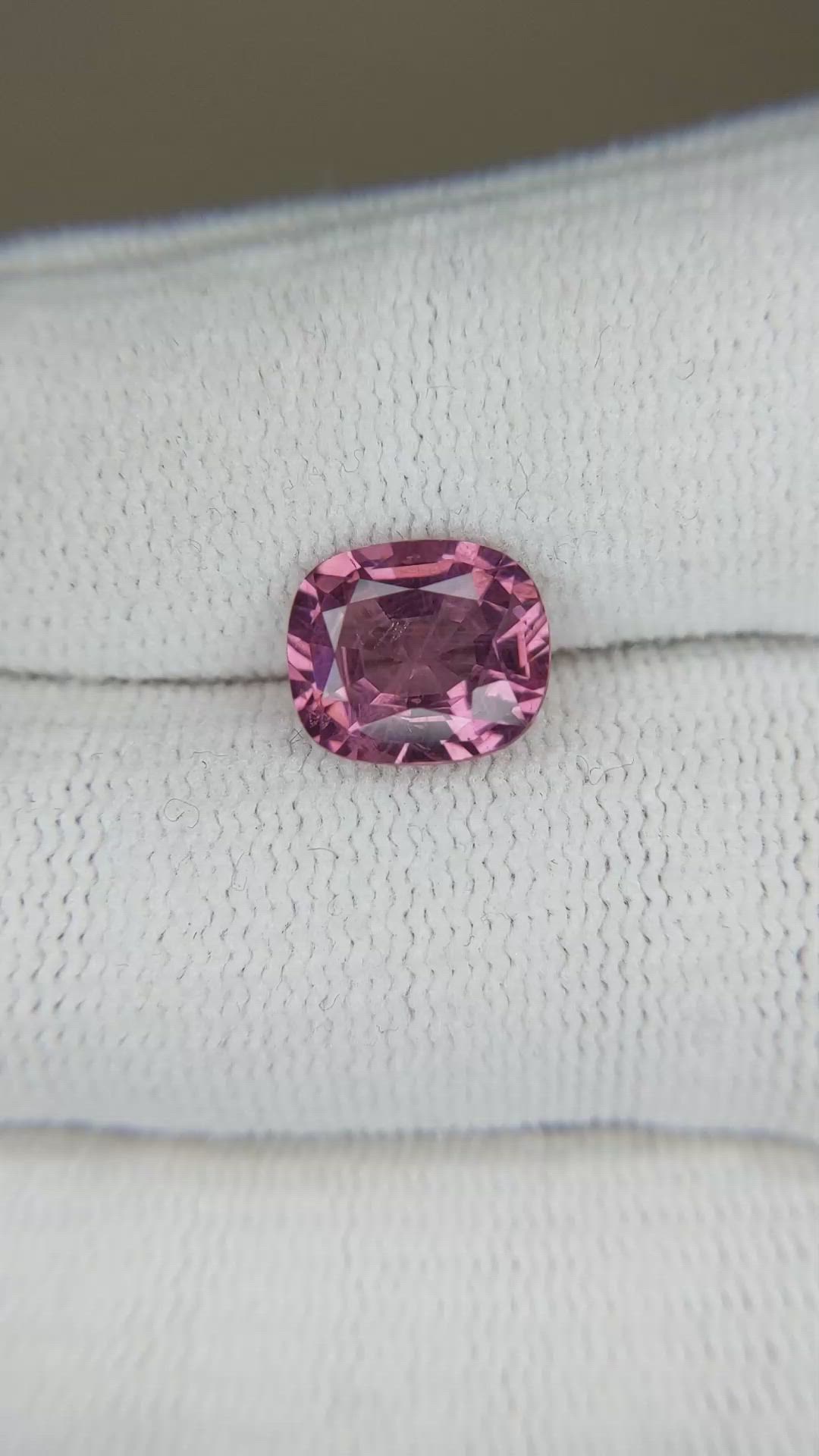 3.05 Ct. Pink Spinel from Tanzania Size Video