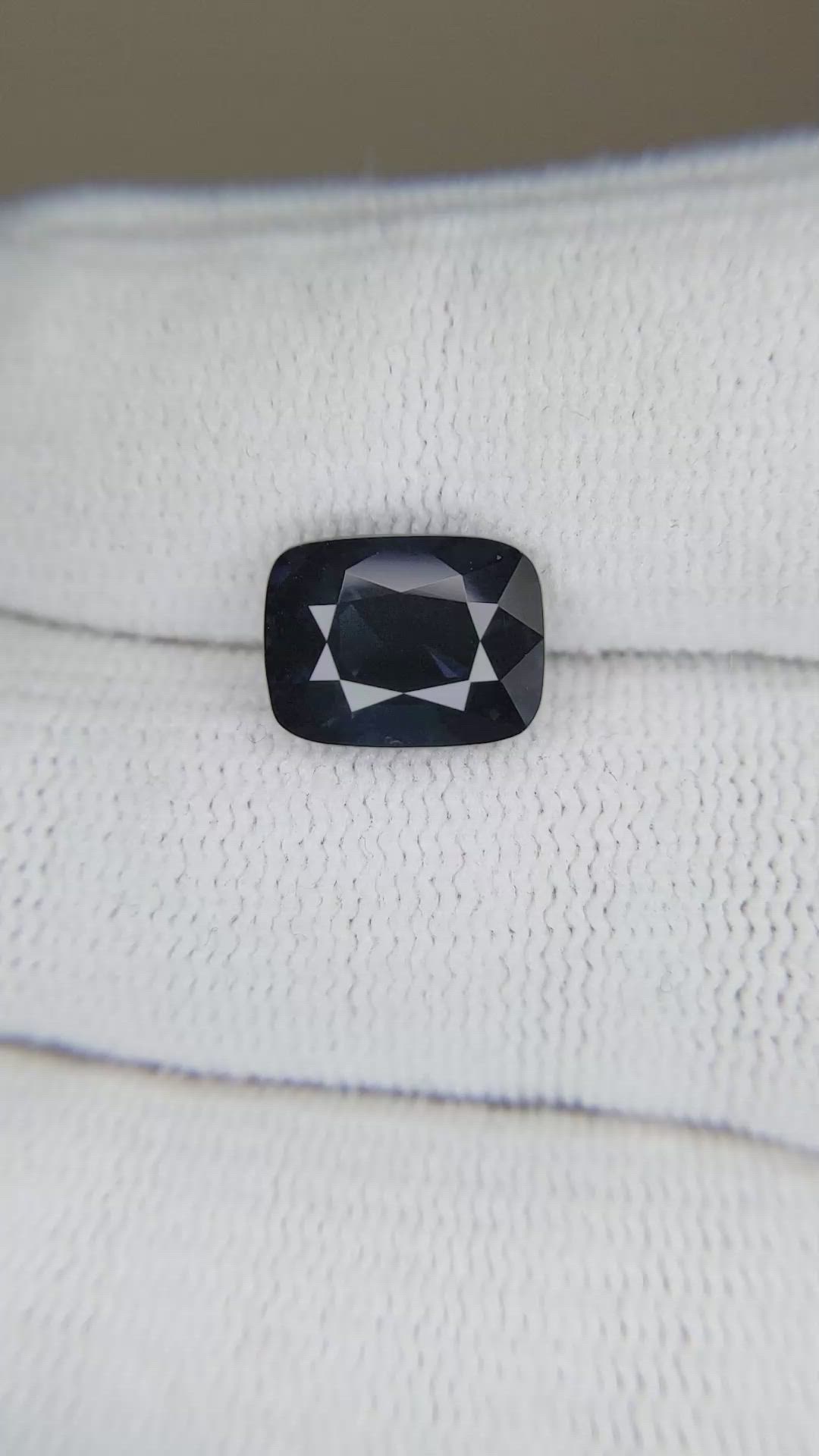 4.14 Ct. Blue Cobalt Spinel from Tanzania Size Video