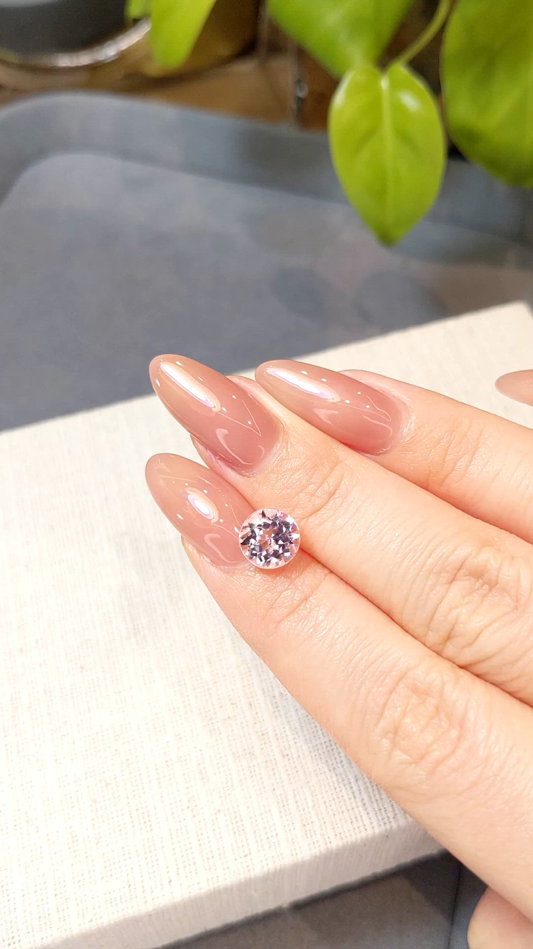 2.38 Ct. Pink Kunzite from Afghanistan Size Video