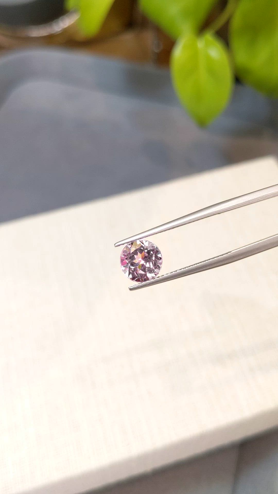 2.38 Ct. Pink Kunzite from Afghanistan Size Video