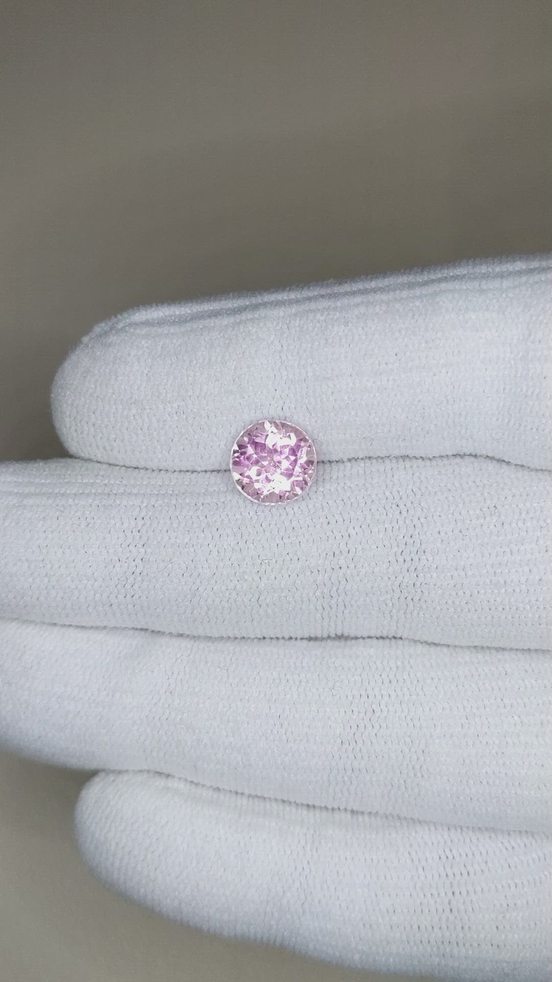 2.38 Ct. Pink Kunzite from Afghanistan Size Video