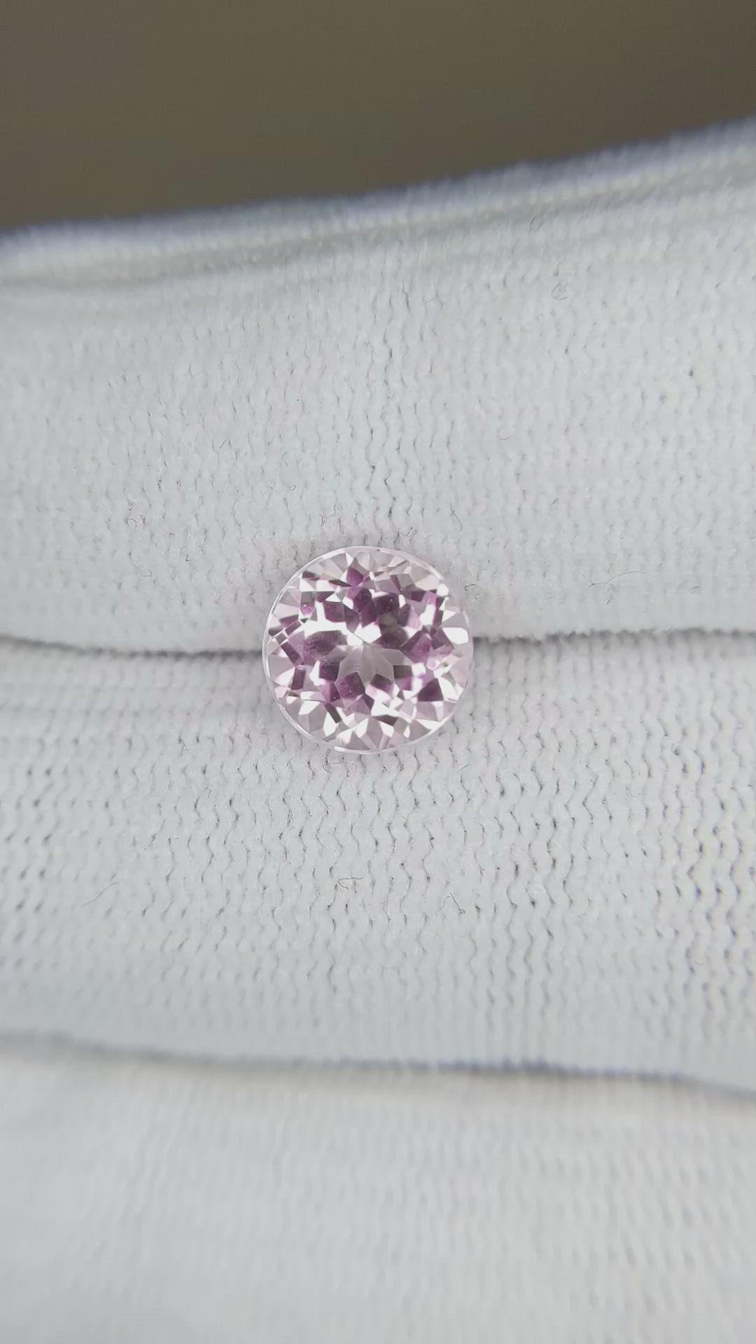 2.38 Ct. Pink Kunzite from Afghanistan Size Video