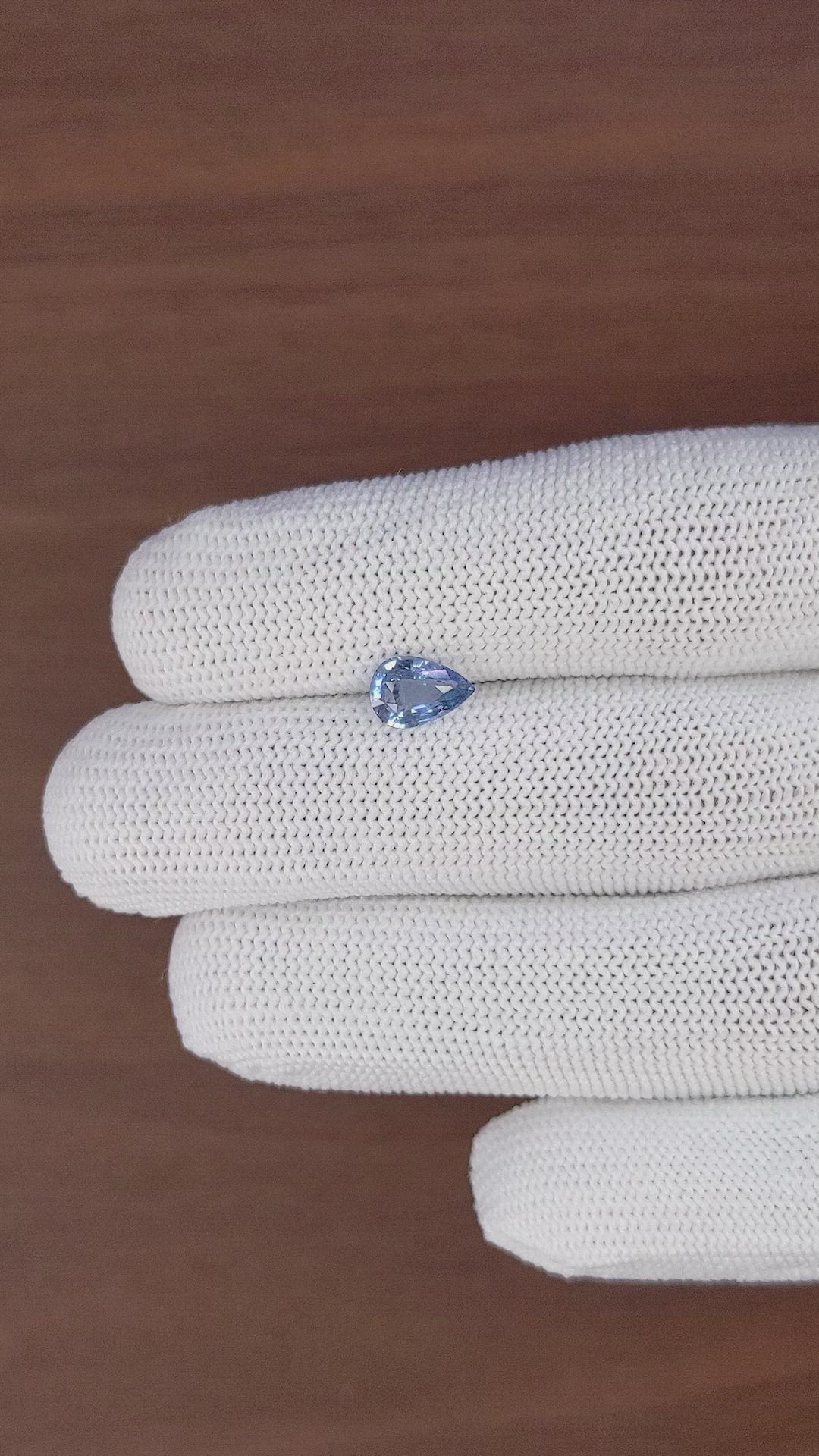 1.03 Ct. Blue Spinel from Tanzania Size Video