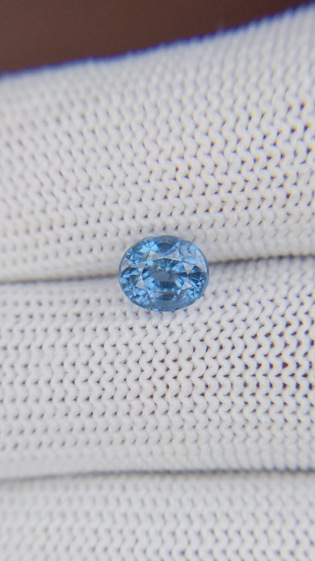 1.54 Ct. Blue Spinel from Tanzania Size Video