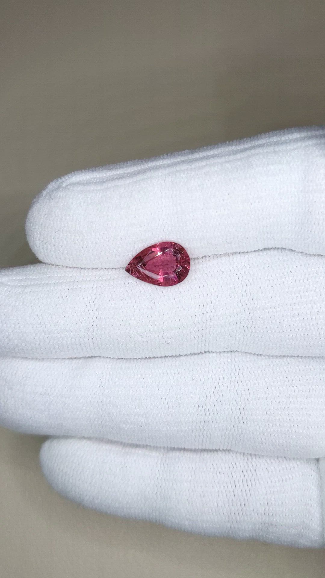 1.78 Ct. Pink Tourmaline from Mozambique Size Video