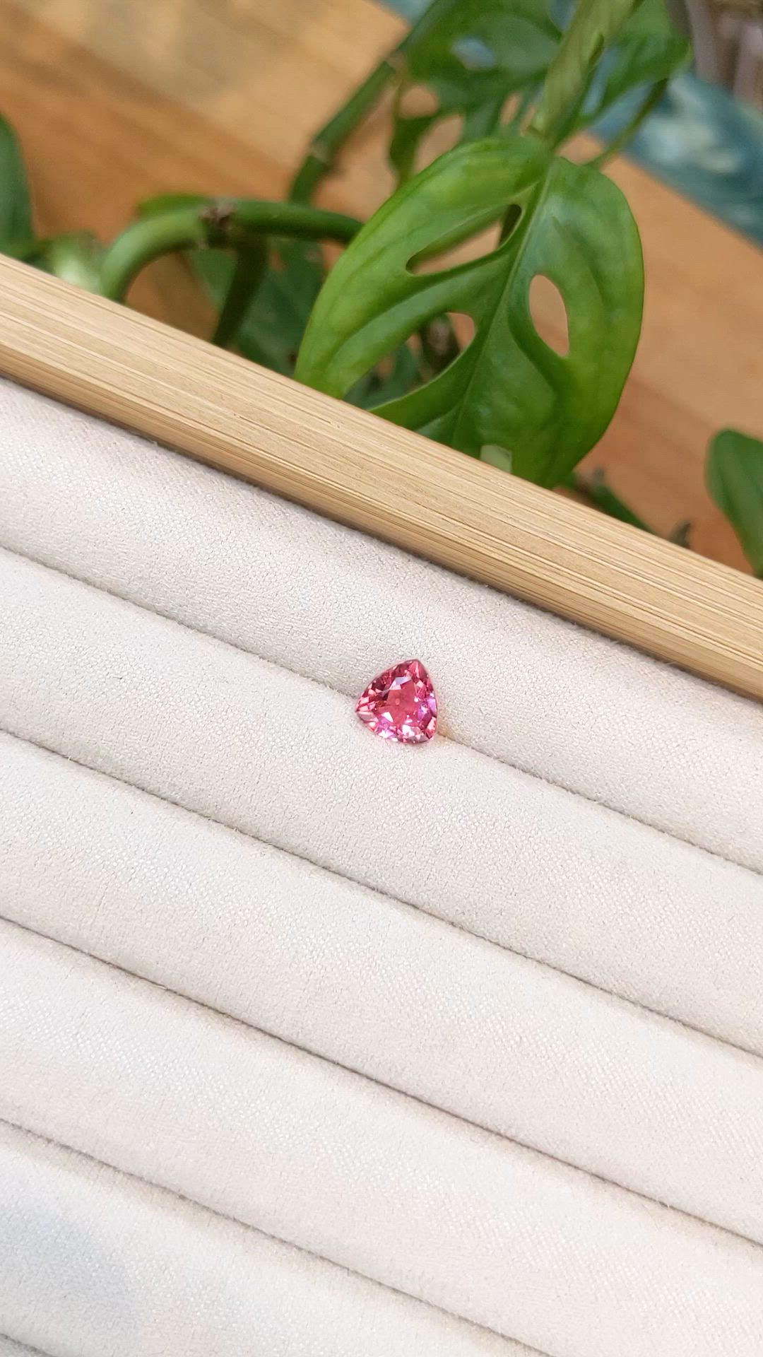 1.38 Ct. Pink Tourmaline from Mozambique Size Video