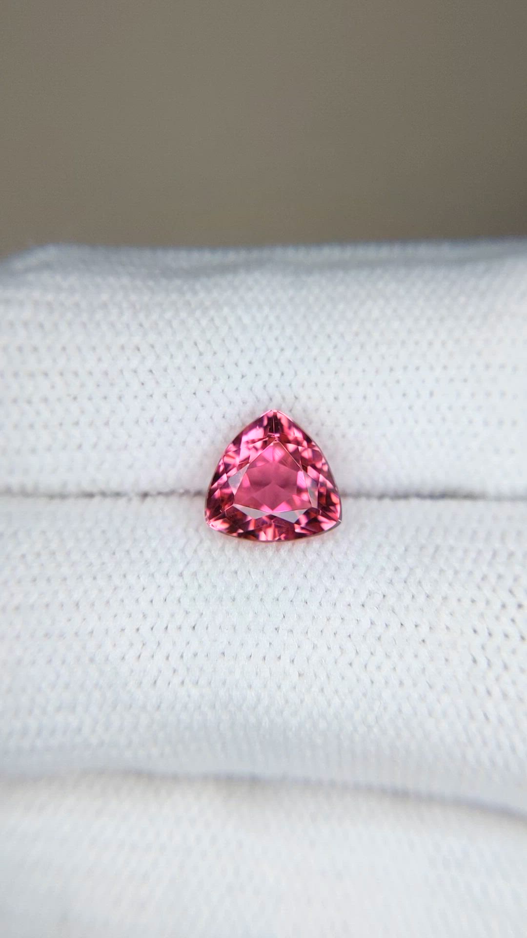 1.38 Ct. Pink Tourmaline from Mozambique Size Video