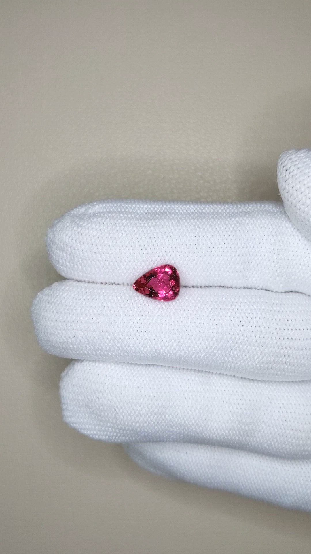 1.62 Ct. Pink Tourmaline from Mozambique Size Video