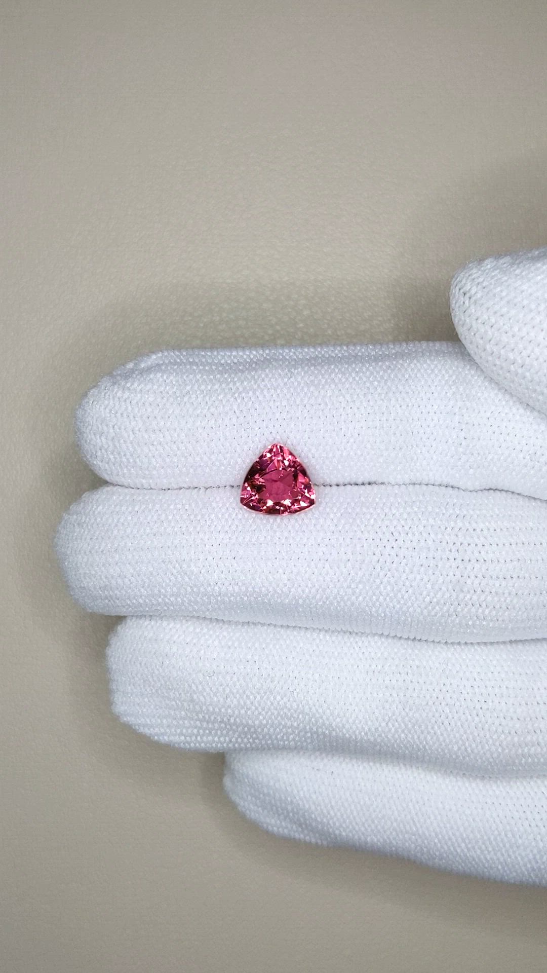 1.60 Ct. Pink Tourmaline from Mozambique Size Video