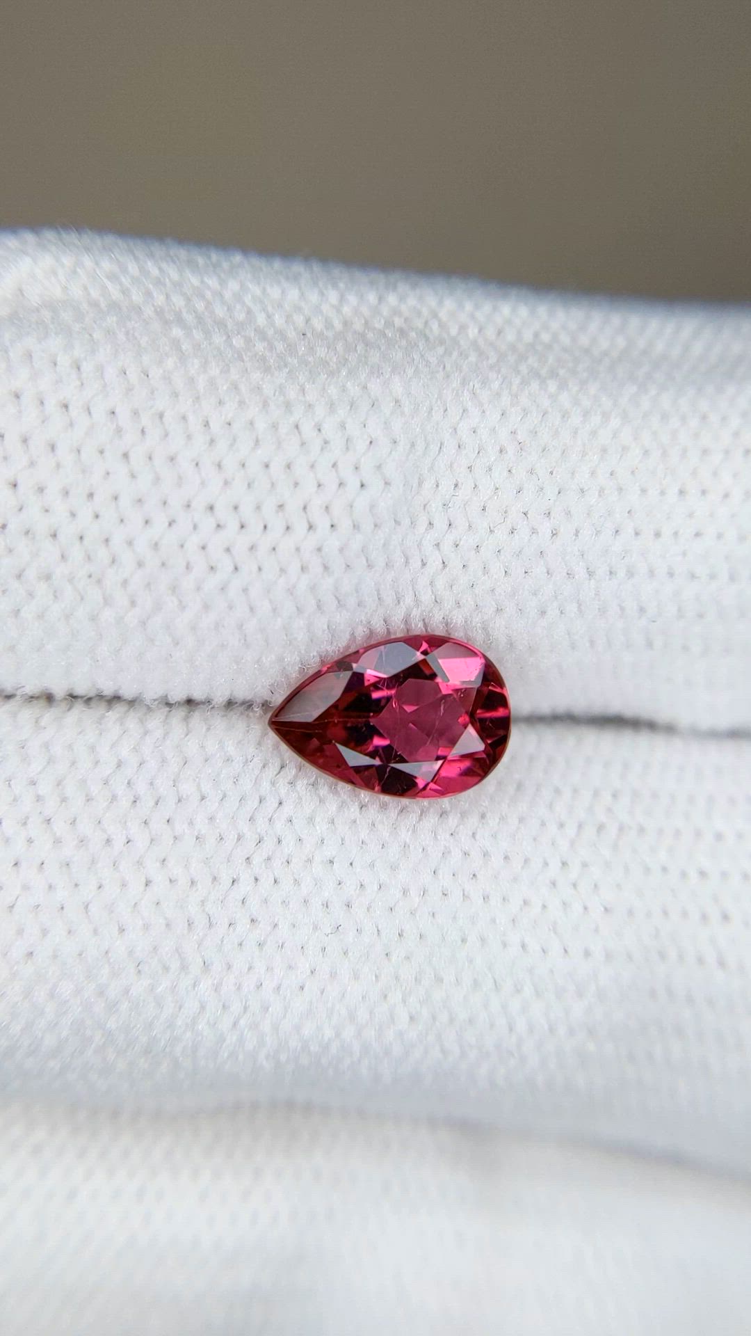 1.30 Ct. Purplish Pink Tourmaline from Mozambique Size Video