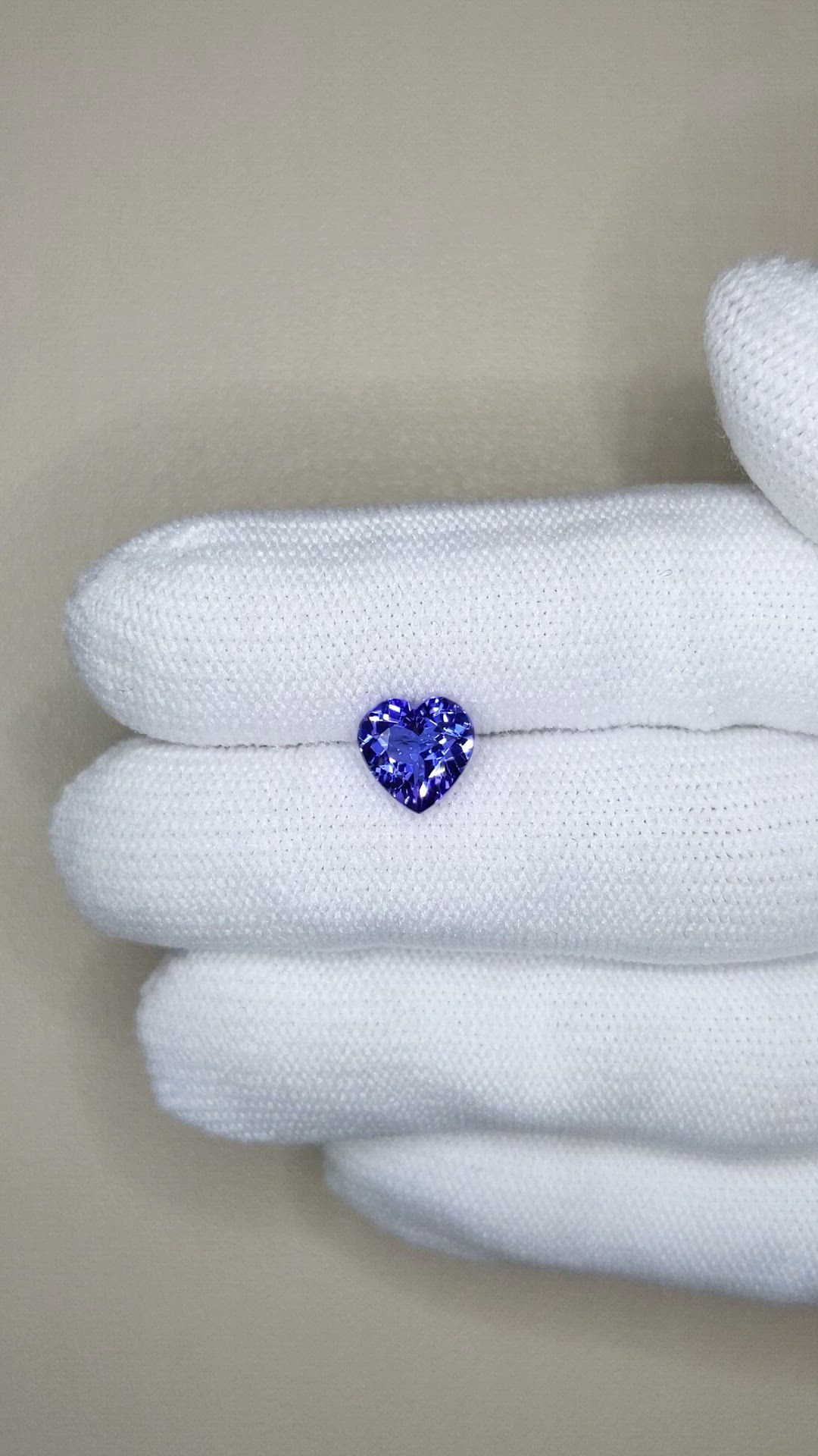 1.83 Ct. Violetish Blue Tanzanite from Tanzania Size Video