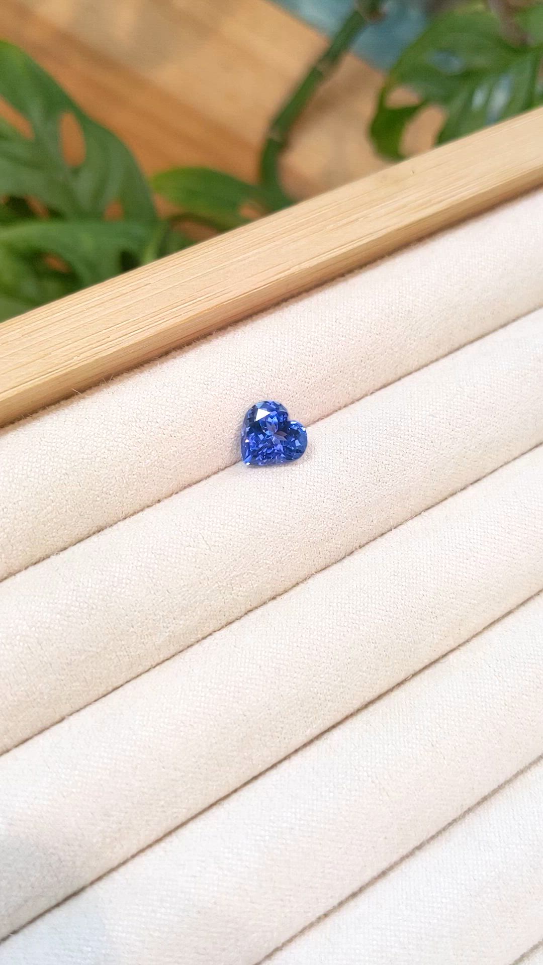 2.00 Ct. Blue Tanzanite from Tanzania Size Video