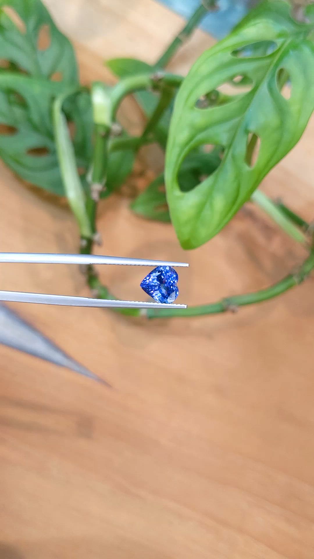 2.00 Ct. Blue Tanzanite from Tanzania Size Video