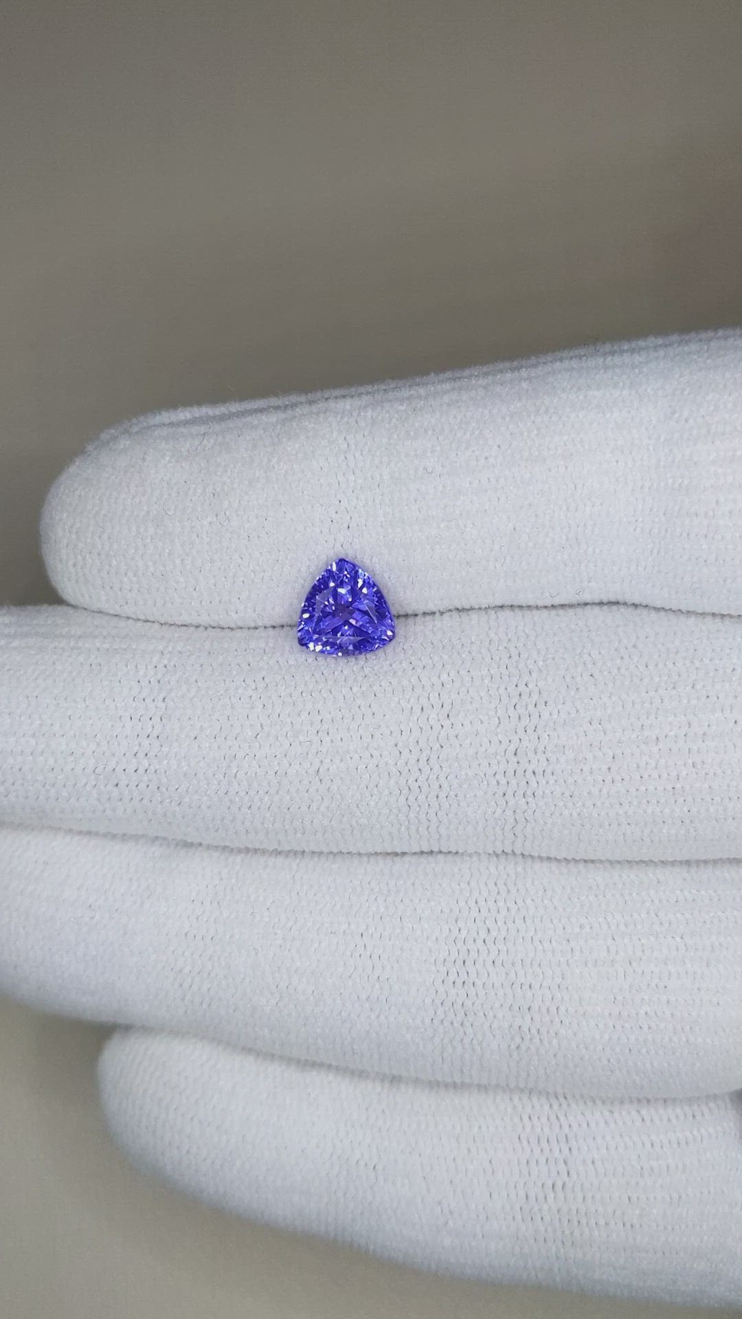 1.50 Ct. Violetish Blue Tanzanite from Tanzania Size Video