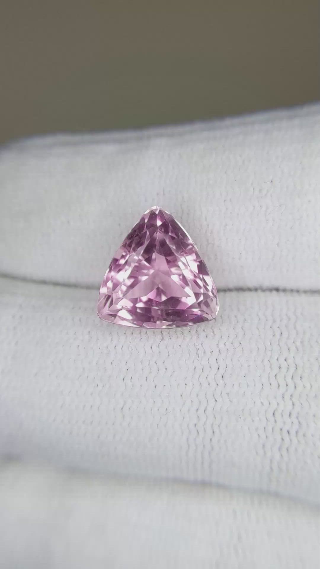 5.98 Ct. Pink Kunzite from Afghanistan Size Video