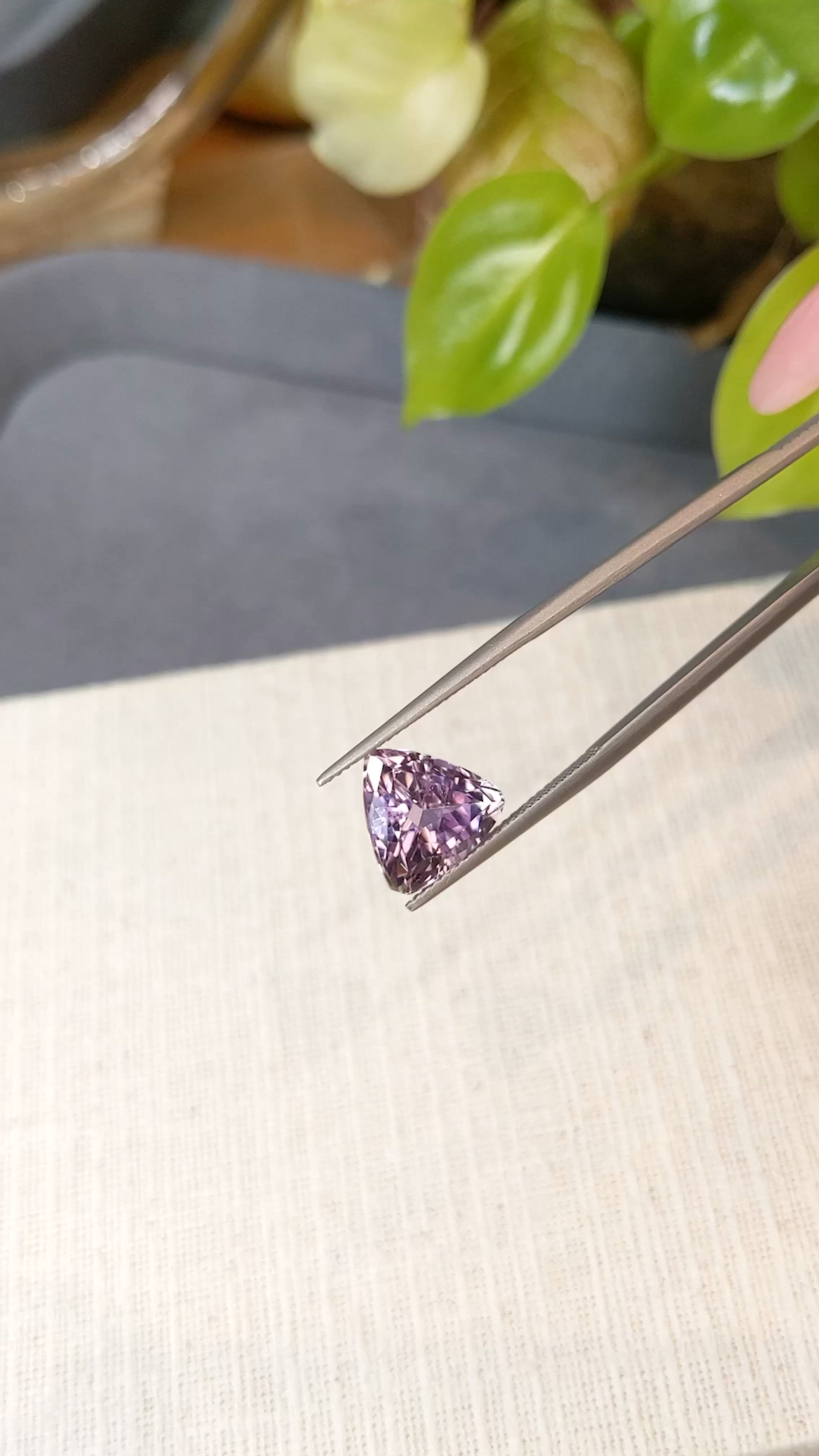 5.98 Ct. Pink Kunzite from Afghanistan Size Video