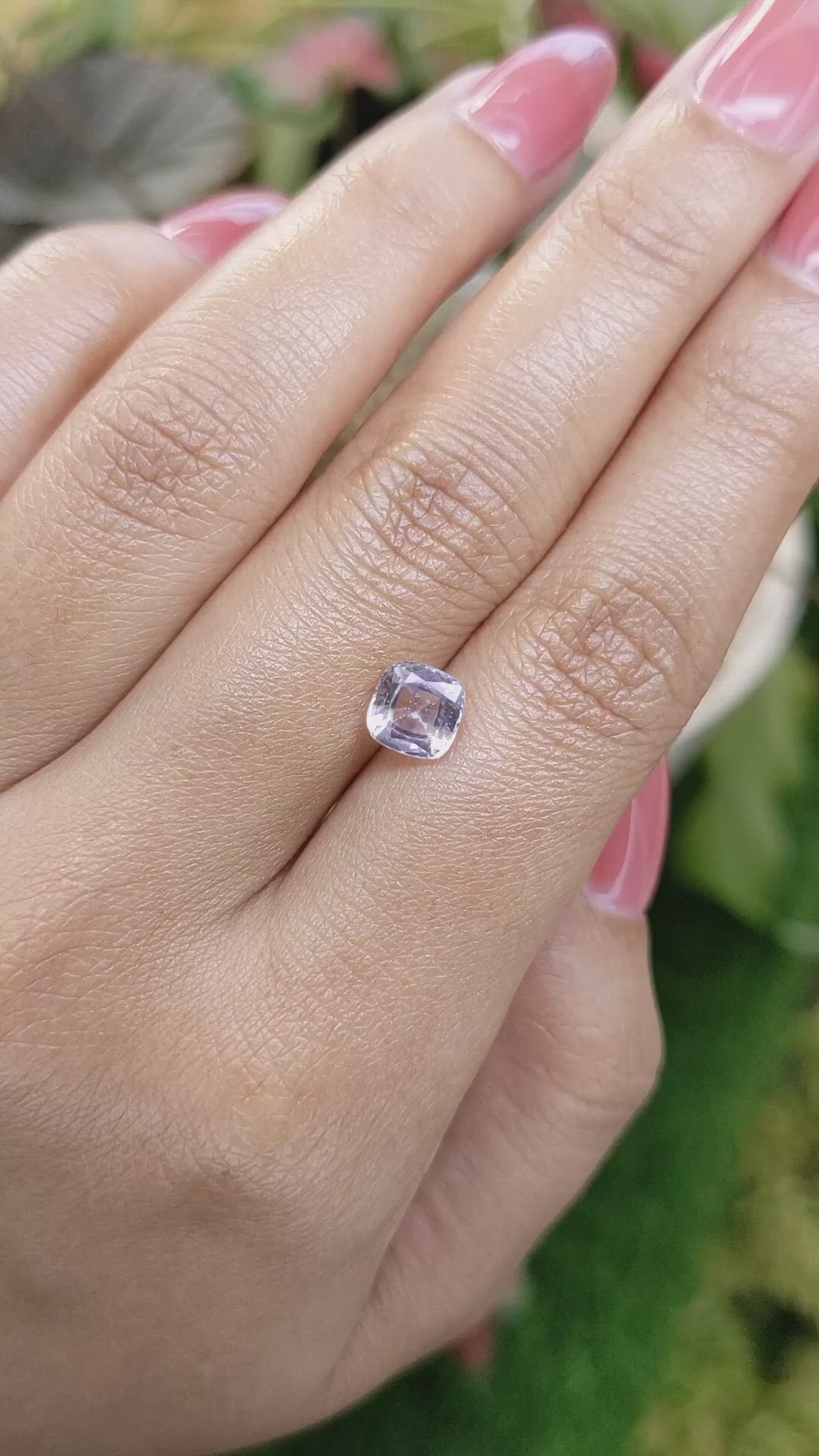 1.50 Ct. Purple Spinel from Ceylon (Sri Lanka) Size Video