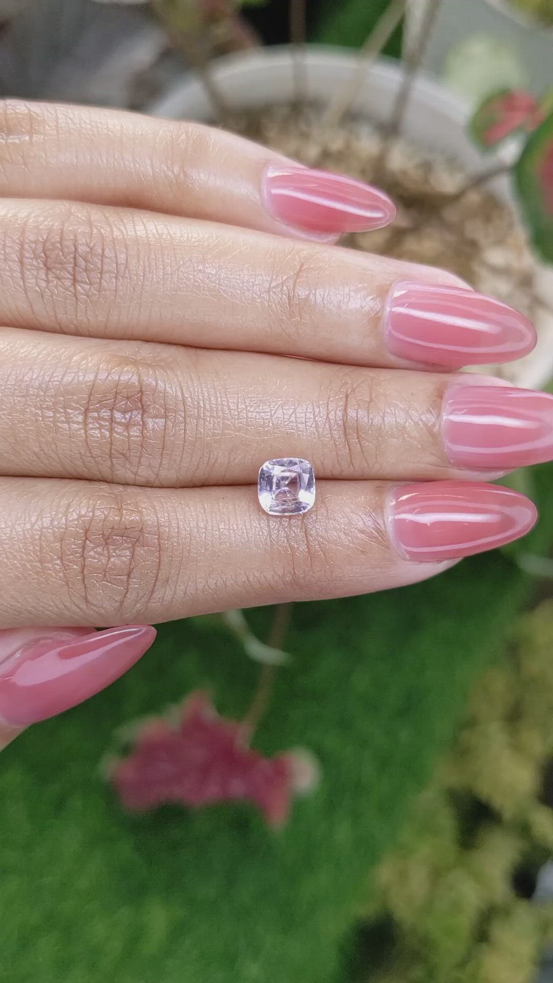 1.50 Ct. Purple Spinel from Ceylon (Sri Lanka) Size Video