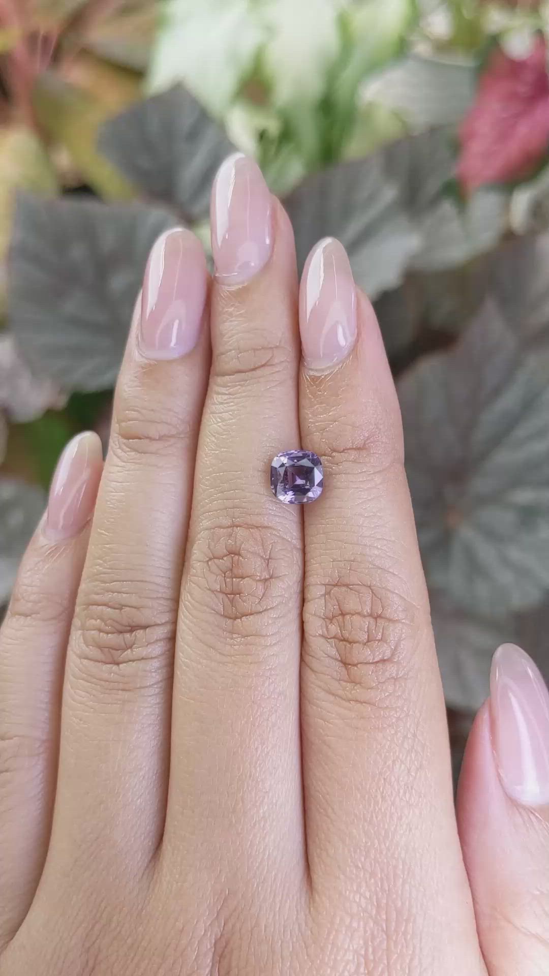 1.88 Ct. Purple Spinel from Ceylon (Sri Lanka) Size Video