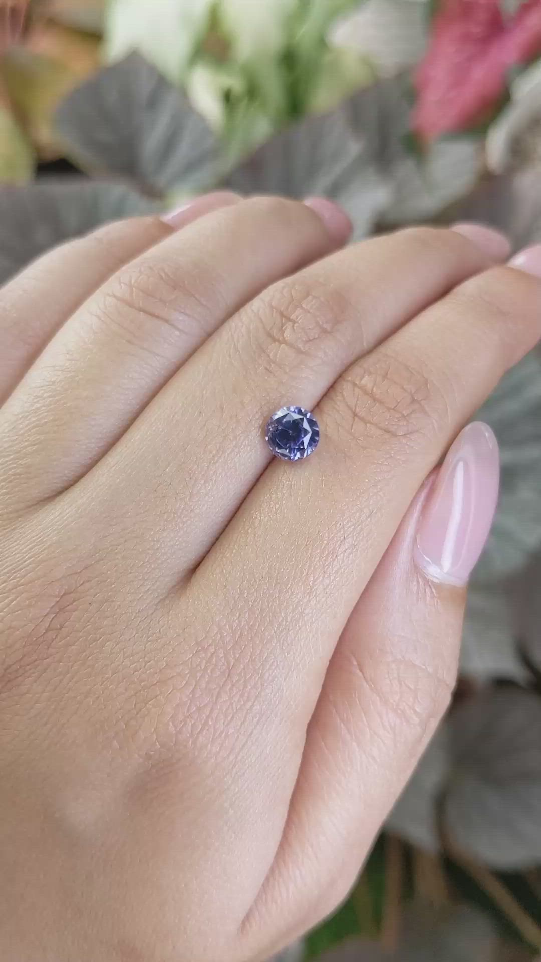 1.68 Ct. Blue Spinel from Ceylon (Sri Lanka) Size Video