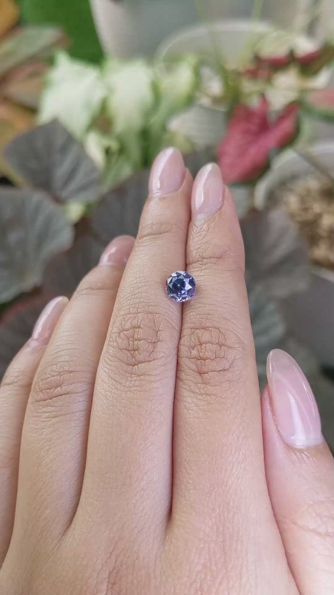 1.68 Ct. Blue Spinel from Ceylon (Sri Lanka) Size Video