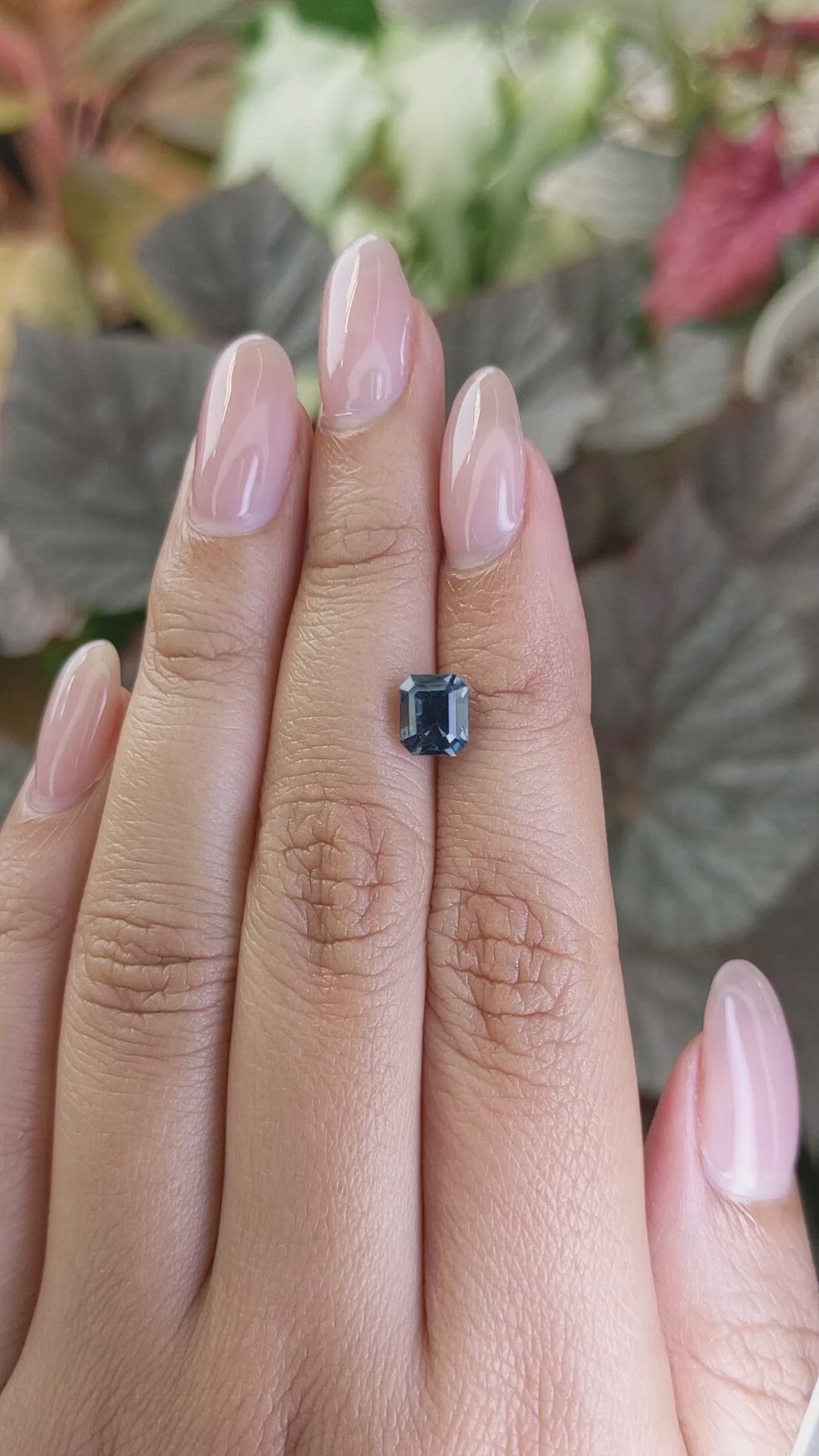 1.78 Ct. Blue Spinel from Ceylon (Sri Lanka) Size Video