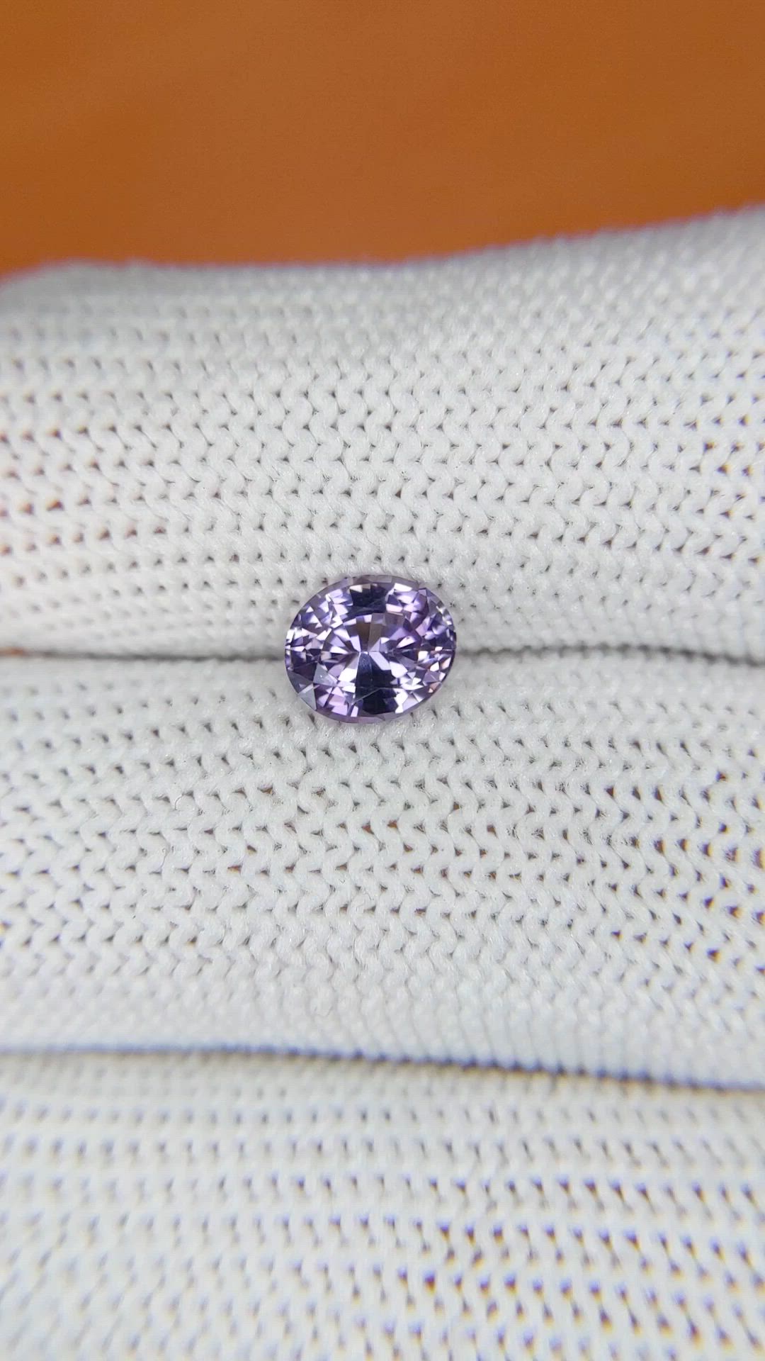 1.06 Ct. Purple Spinel from Ceylon (Sri Lanka) Size Video