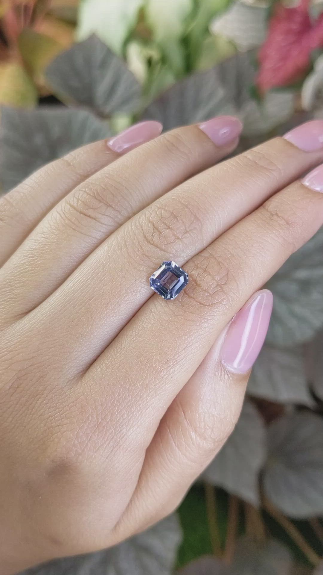 1.83 Ct. Blue Spinel from Ceylon (Sri Lanka) Size Video