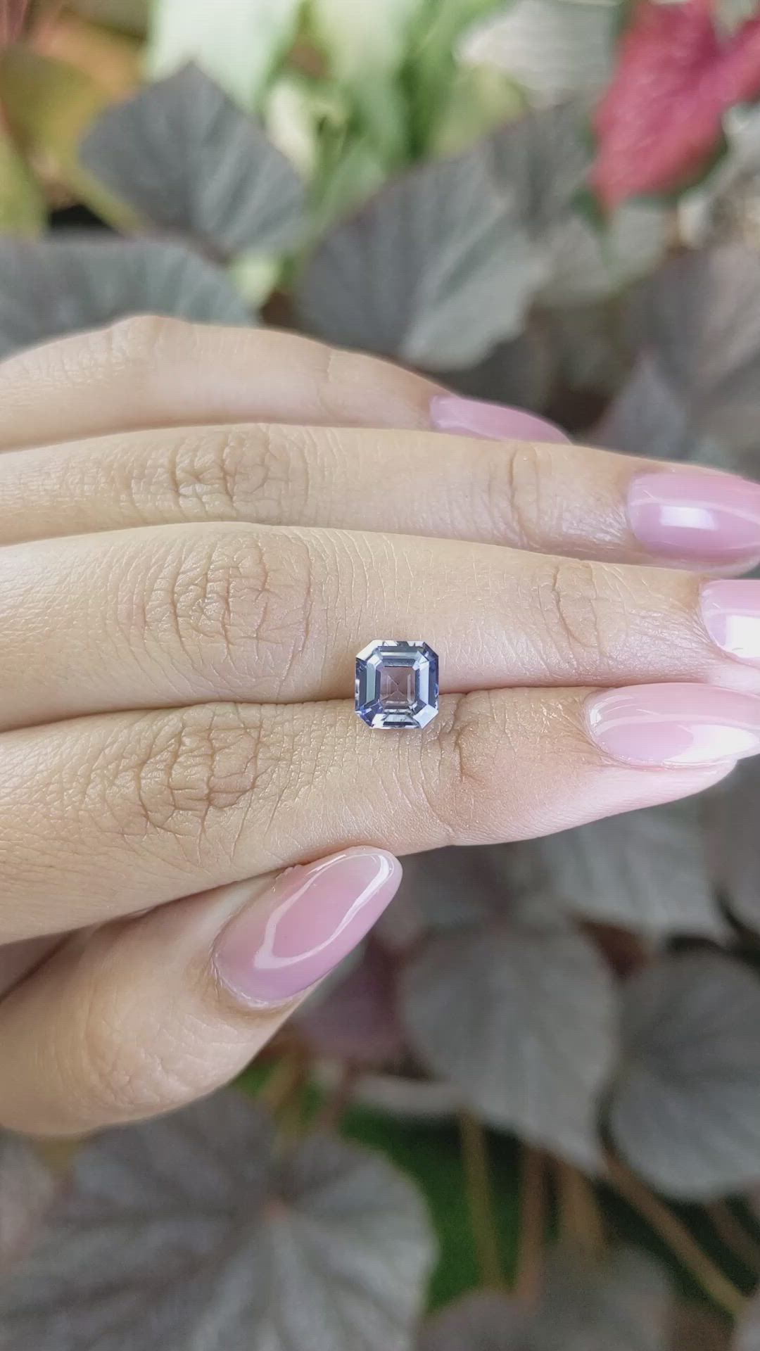 1.83 Ct. Blue Spinel from Ceylon (Sri Lanka) Size Video