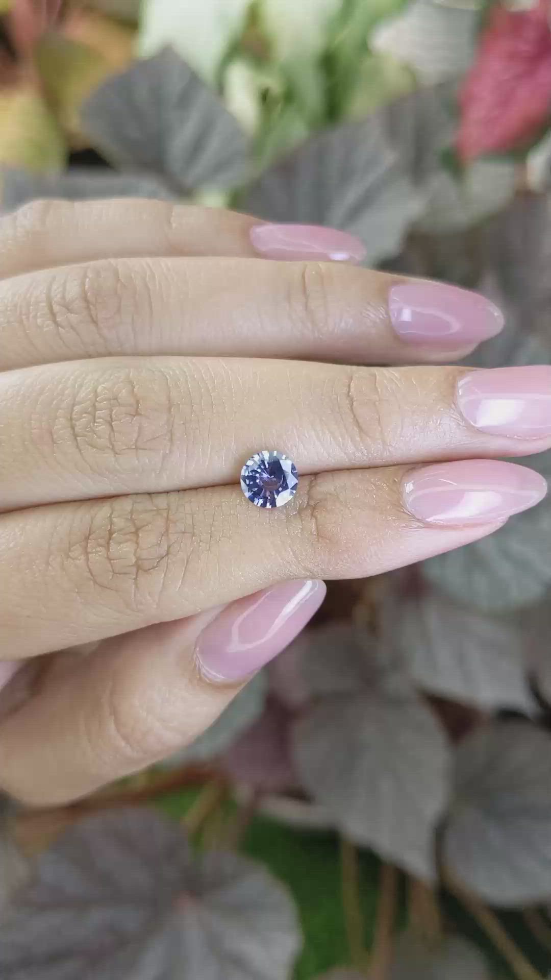1.07 Ct. Blue Spinel from Ceylon (Sri Lanka) Size Video
