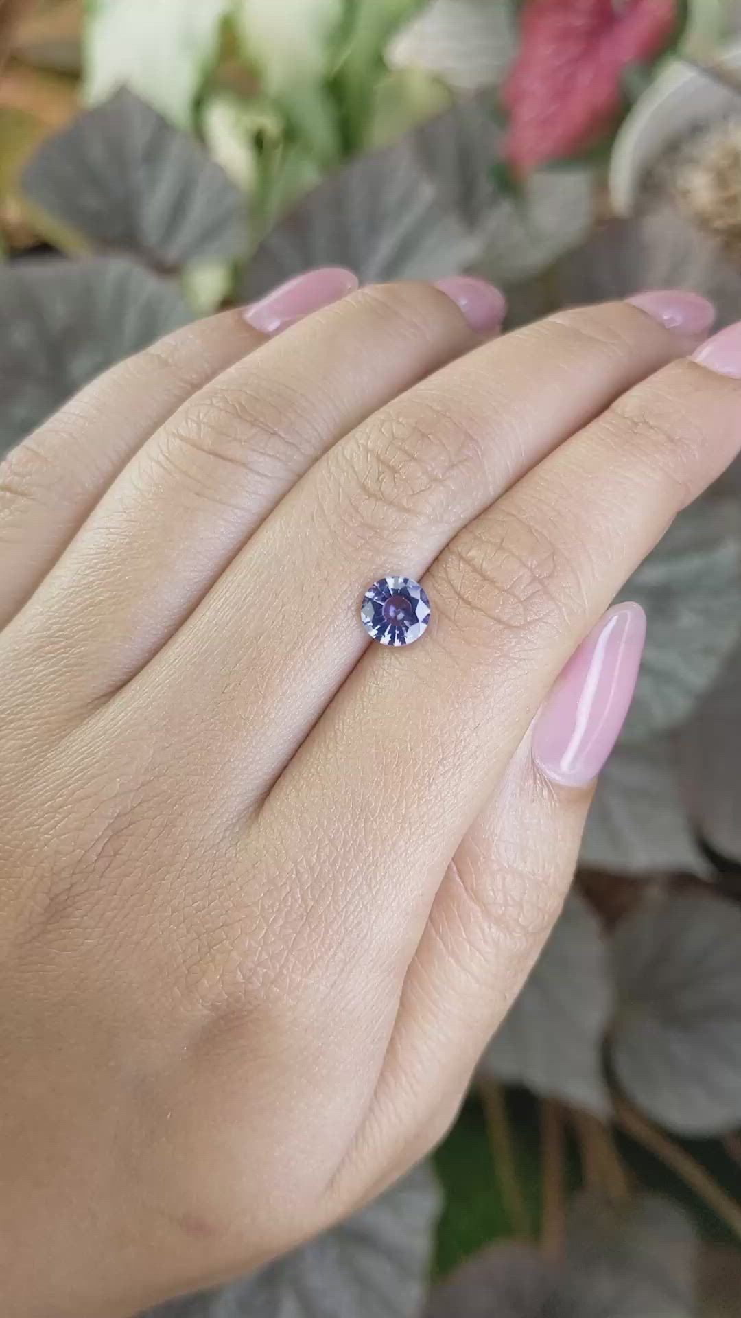 1.07 Ct. Blue Spinel from Ceylon (Sri Lanka) Size Video