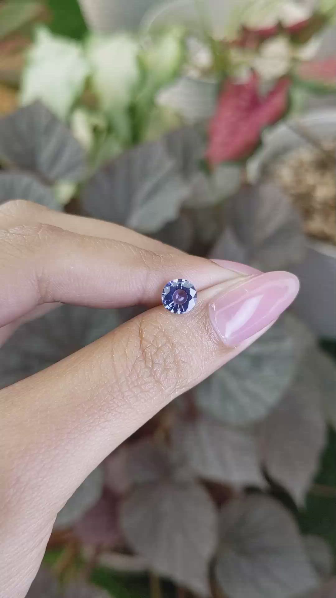 1.07 Ct. Blue Spinel from Ceylon (Sri Lanka) Size Video