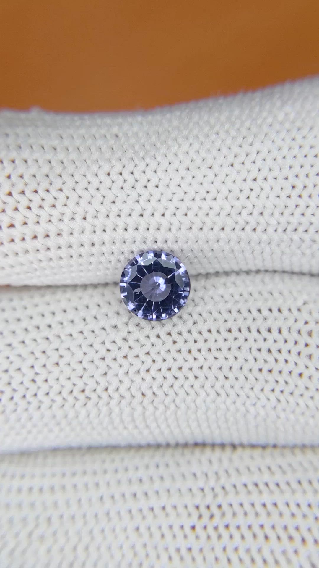 1.07 Ct. Blue Spinel from Ceylon (Sri Lanka) Size Video