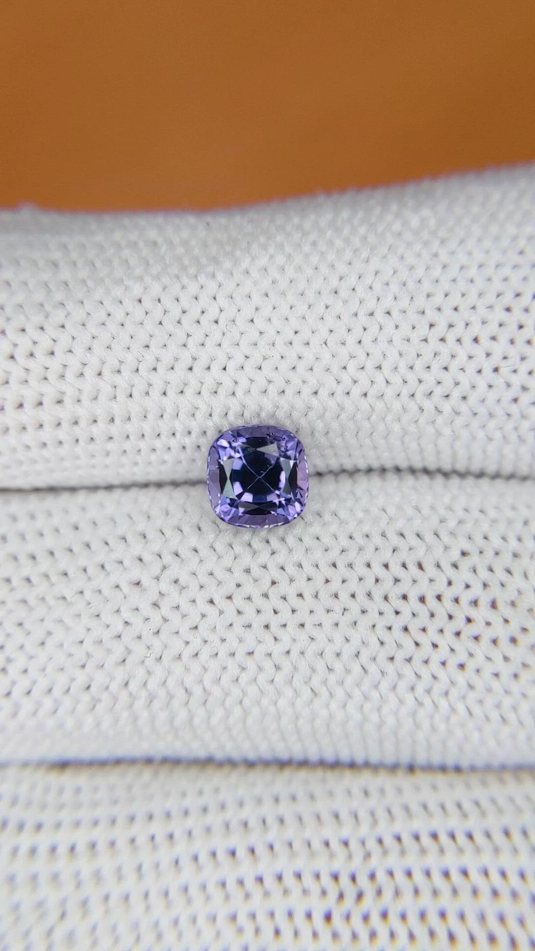 1.17 Ct. Bluish Purple Spinel from Ceylon (Sri Lanka) Size Video